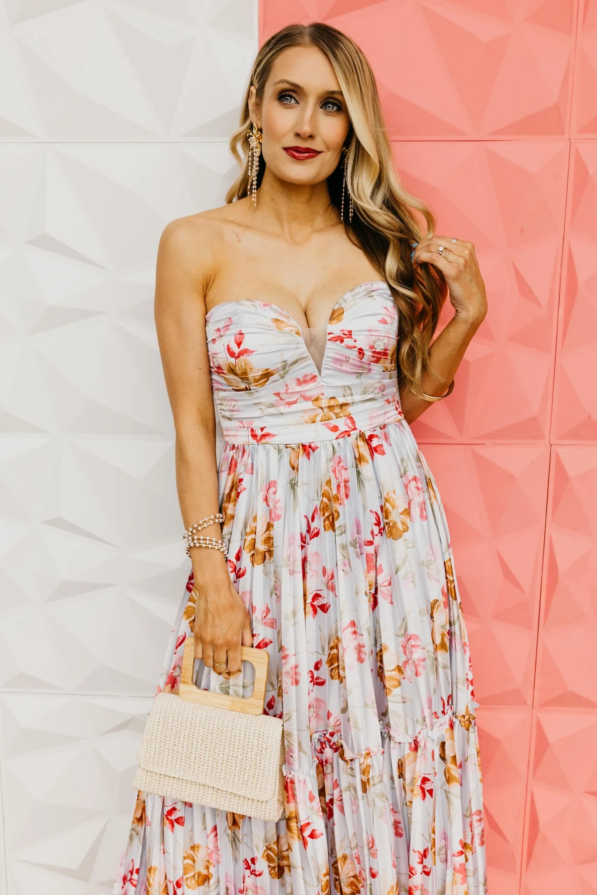 The Cassidy Floral Tiered Maxi Dress - Image 6