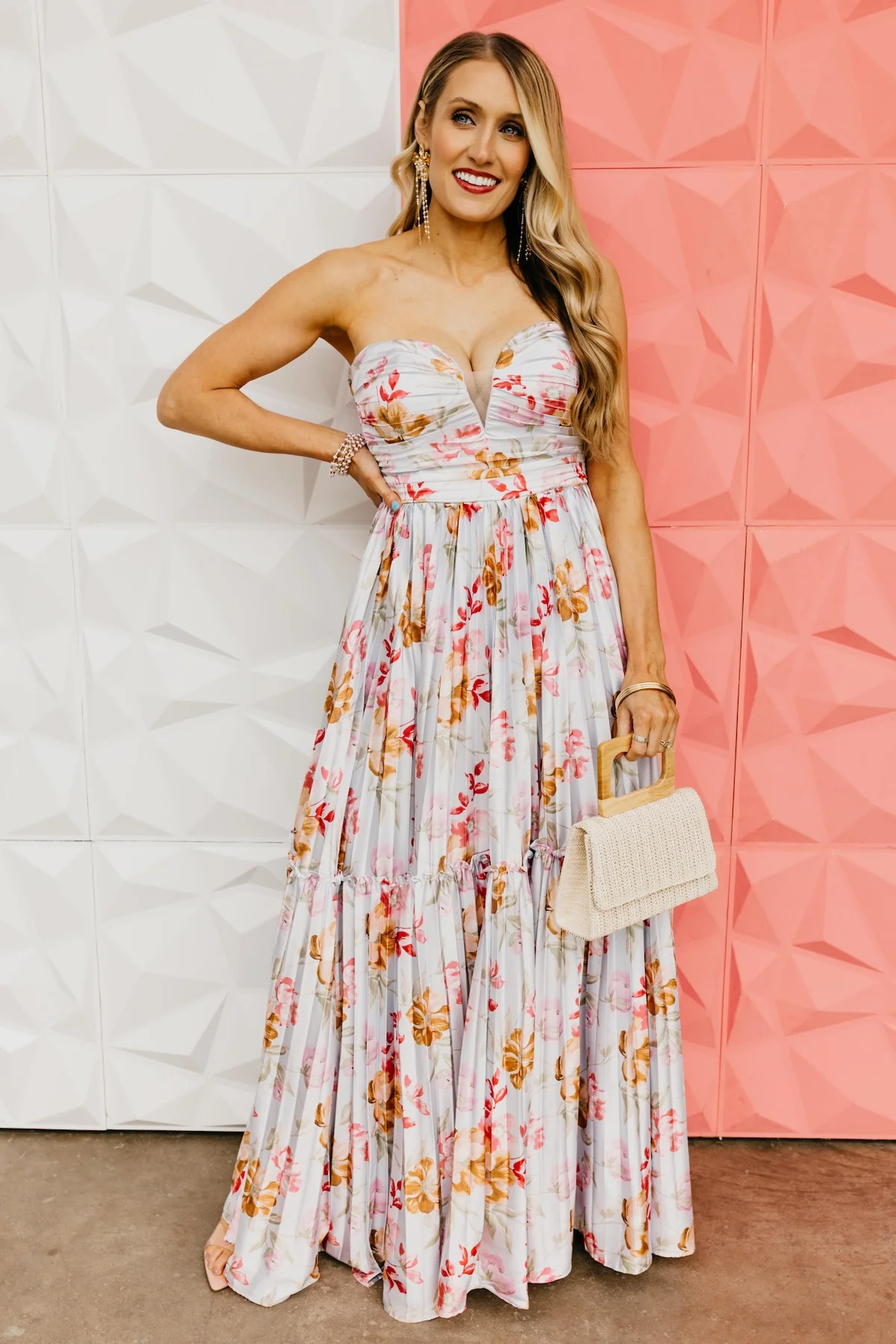The Cassidy Floral Tiered Maxi Dress - Image 7