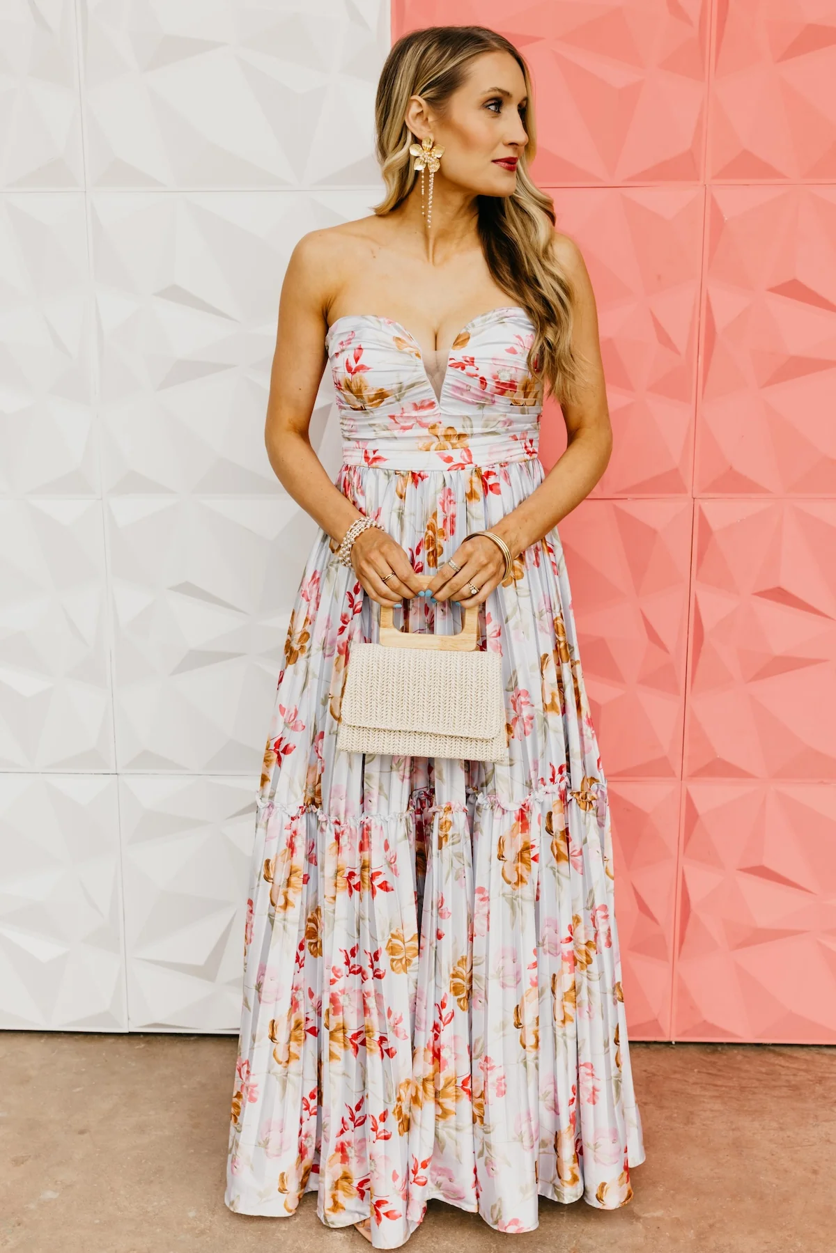 The Cassidy Floral Tiered Maxi Dress - Image 8