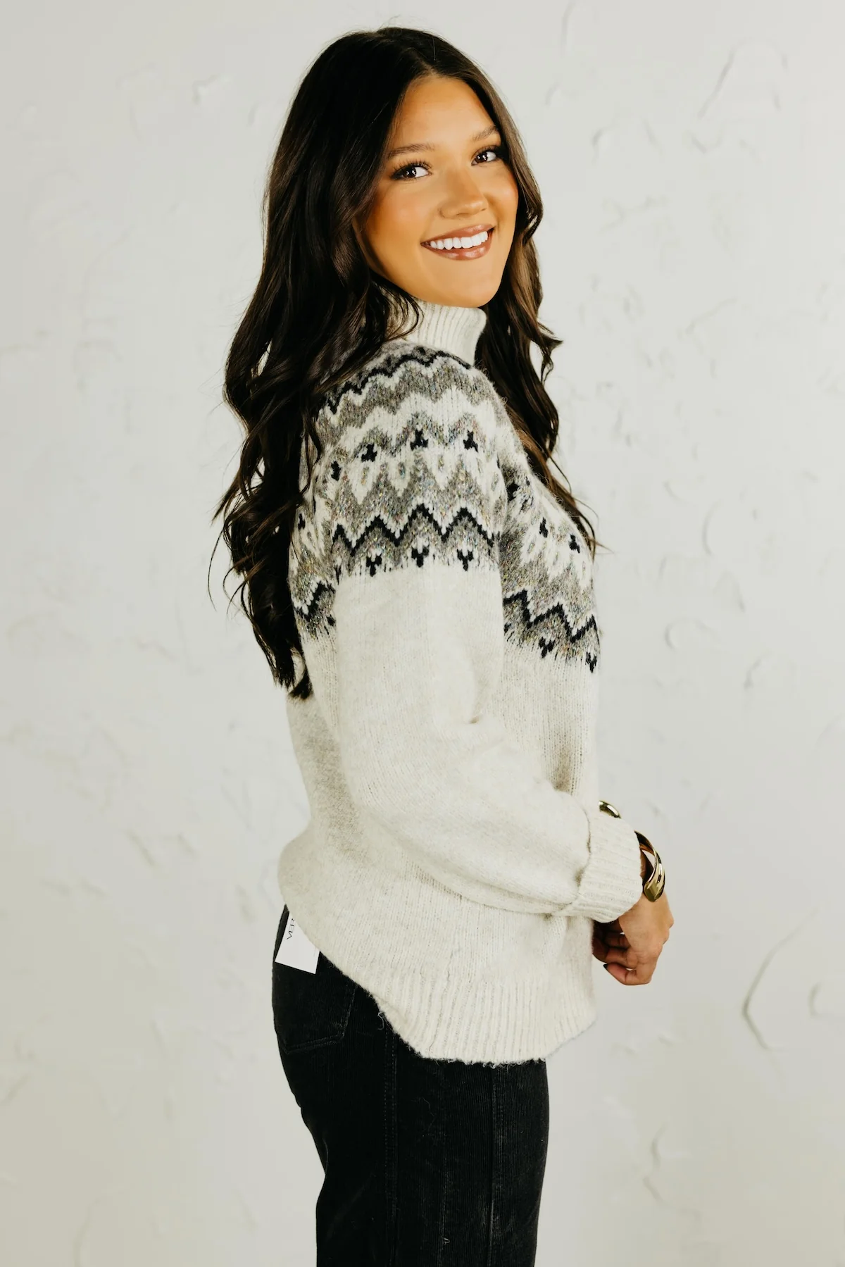 The Charlie Turtle Neck Nordic Sweater - Image 7