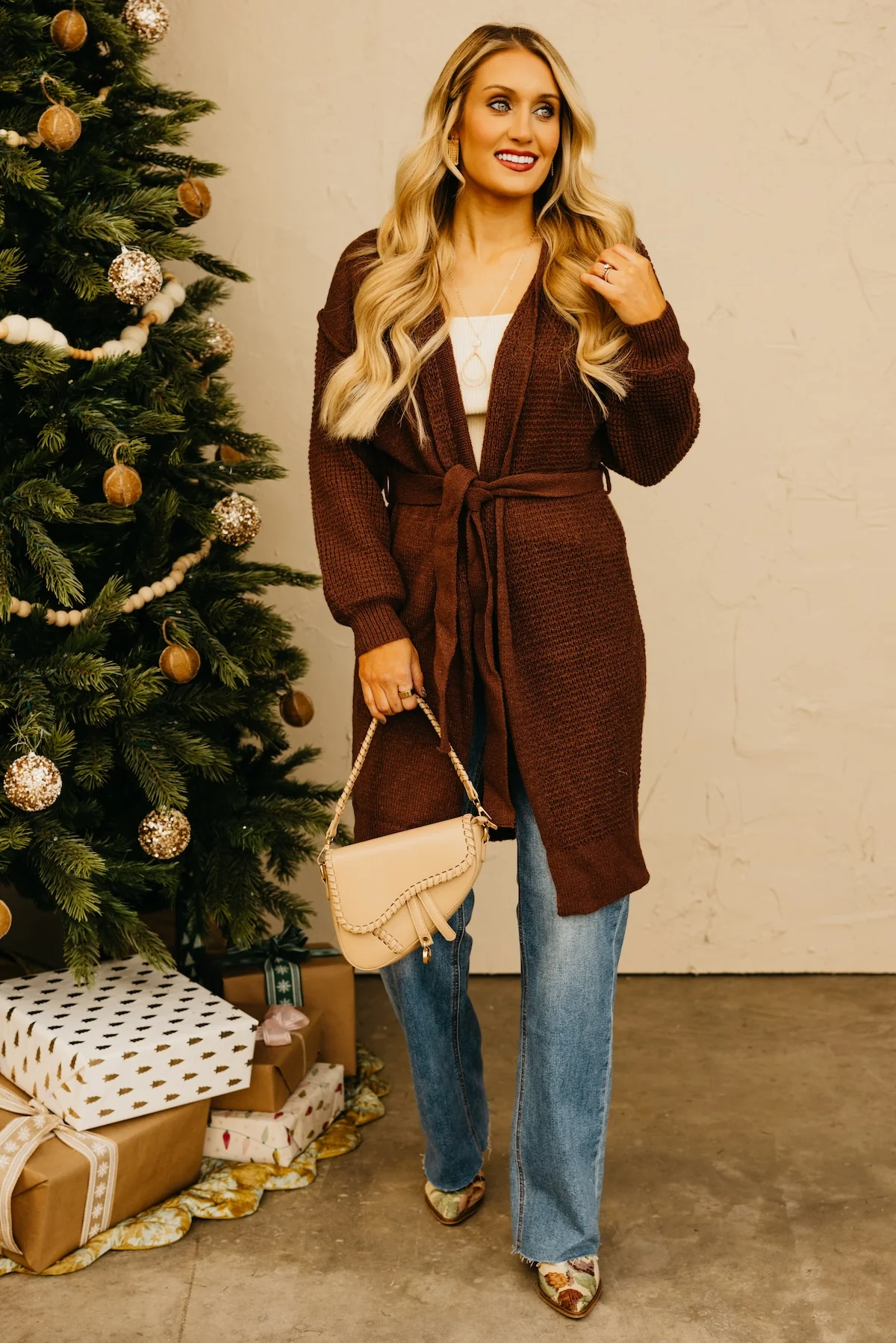 The Charlotte Waffle Cardigan - Image 4