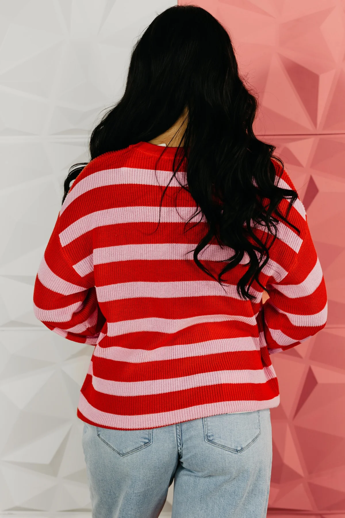 The Chrissie Striped Sweater - Image 9