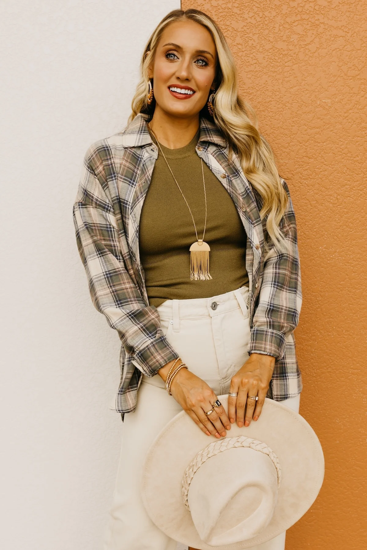 The Clarissa Oversize Flannel Shirt - Image 5