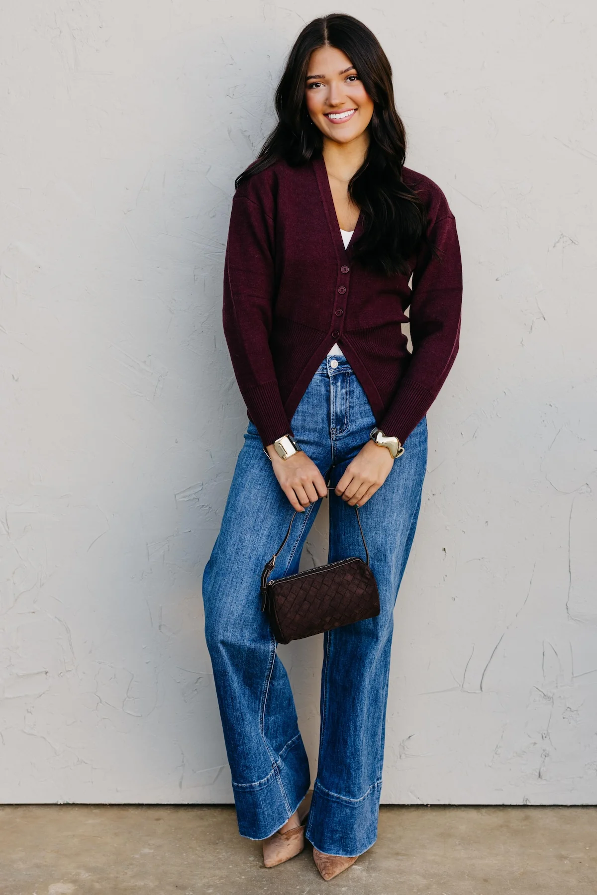 The Classic Charm Knit Cardigan - Image 2