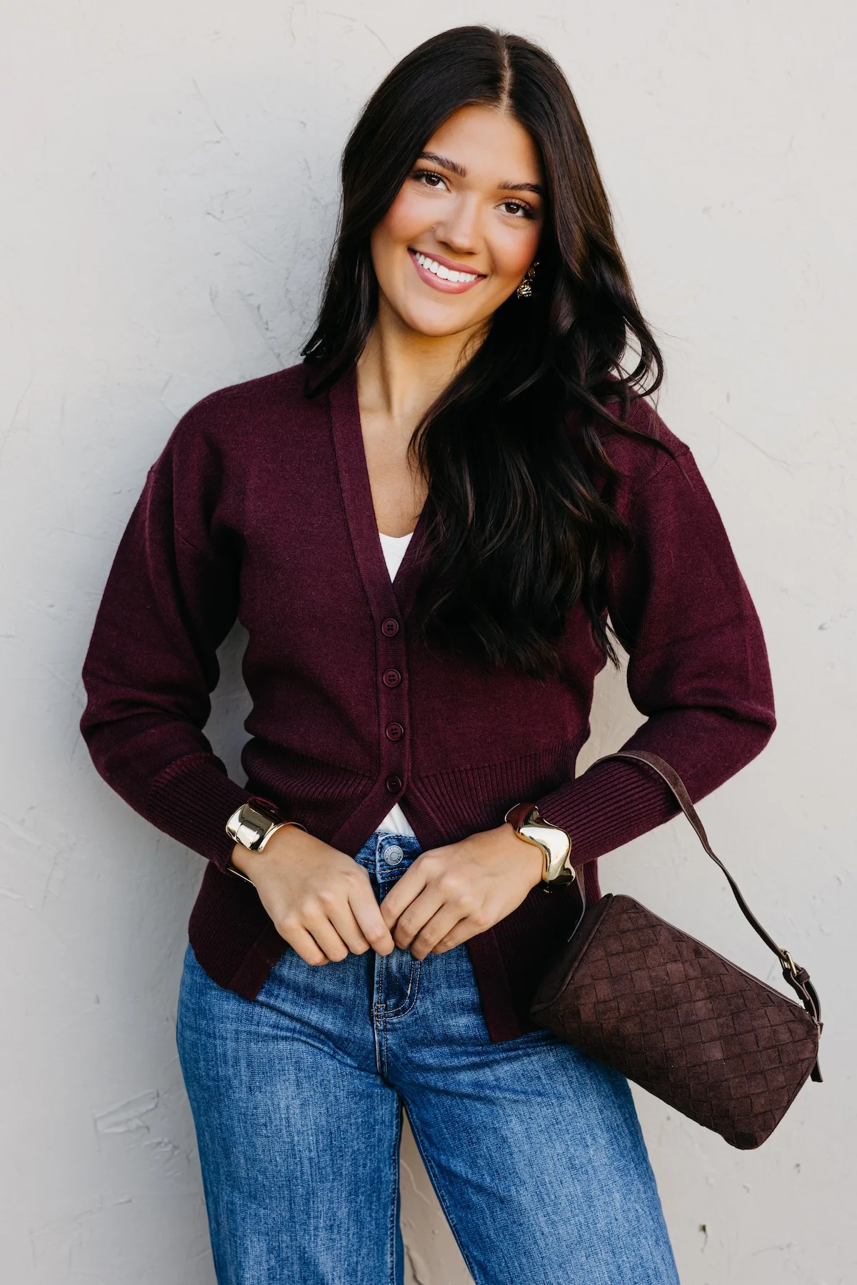 The Classic Charm Knit Cardigan - Image 3