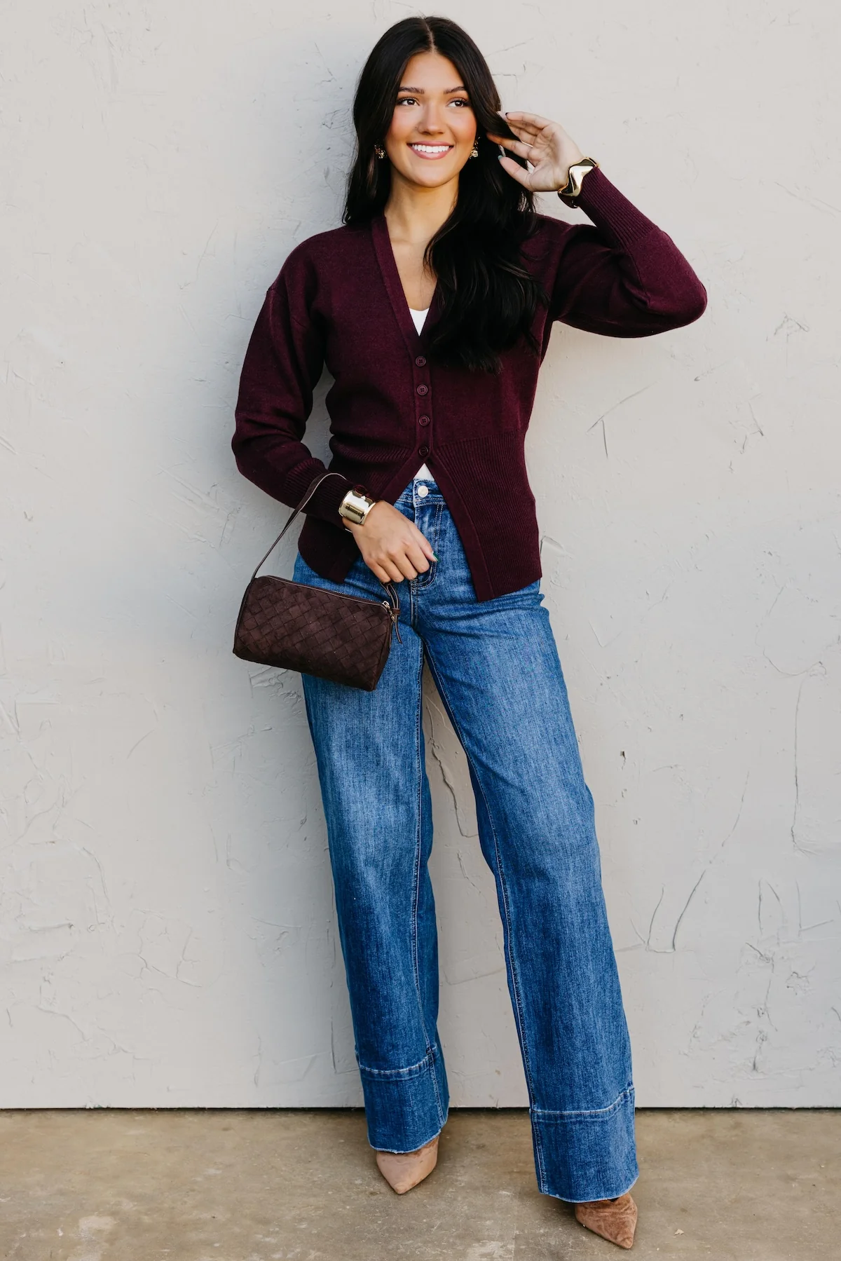 The Classic Charm Knit Cardigan - Image 4