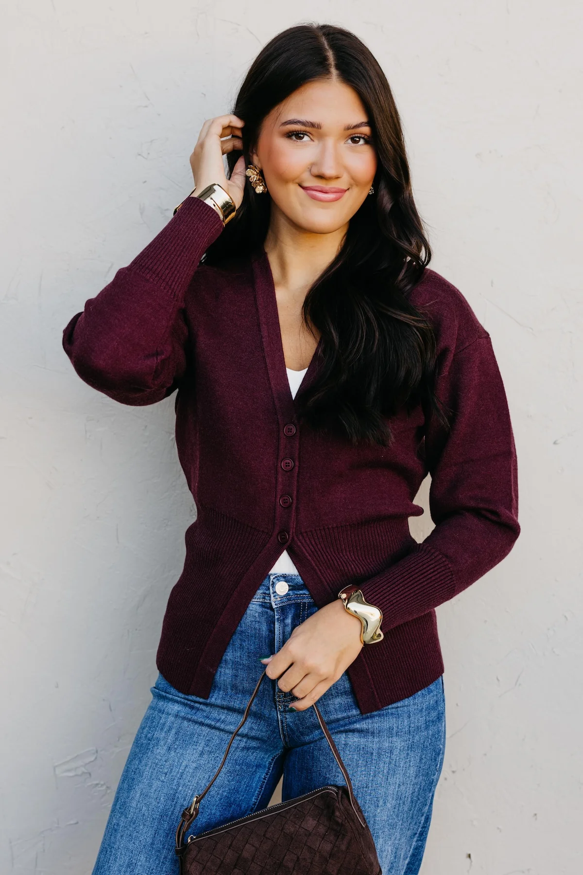 The Classic Charm Knit Cardigan - Image 5