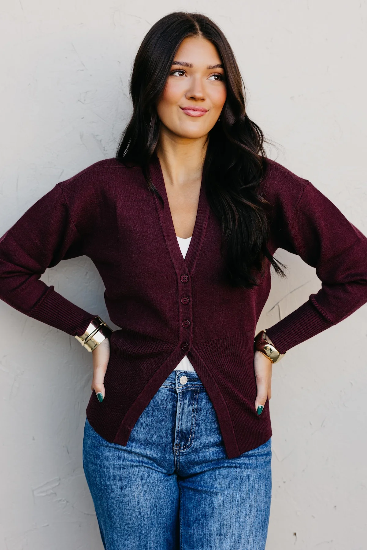 The Classic Charm Knit Cardigan - Image 6