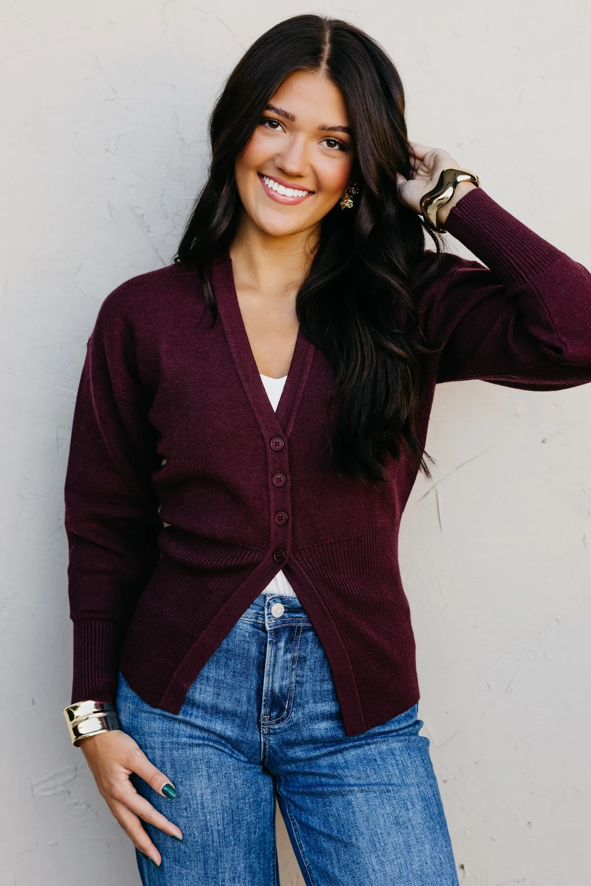 The Classic Charm Knit Cardigan - Image 7