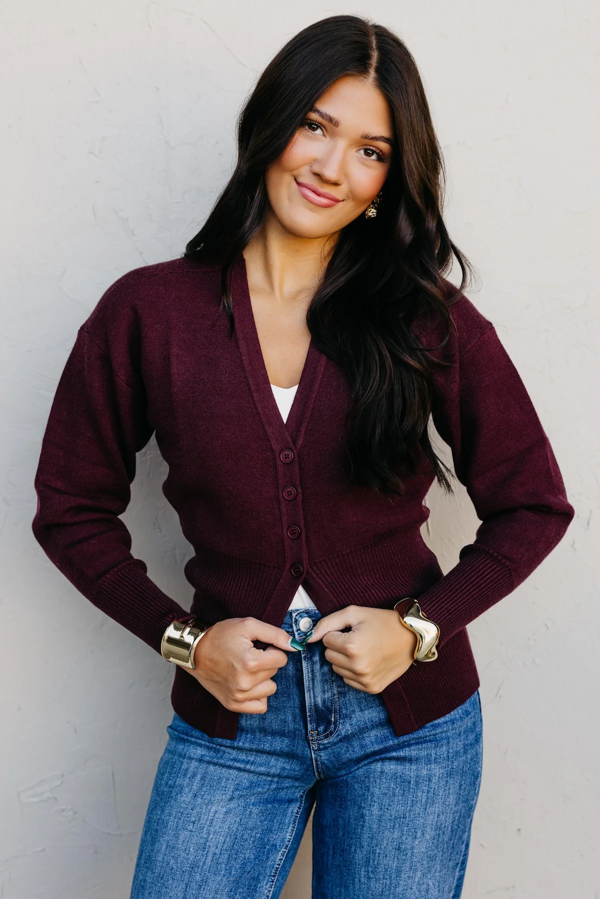 The Classic Charm Knit Cardigan - Image 8