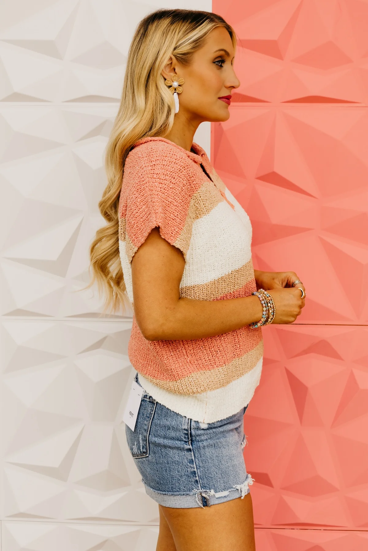 The Colt Color Block Raglan Sweater Top - Image 10
