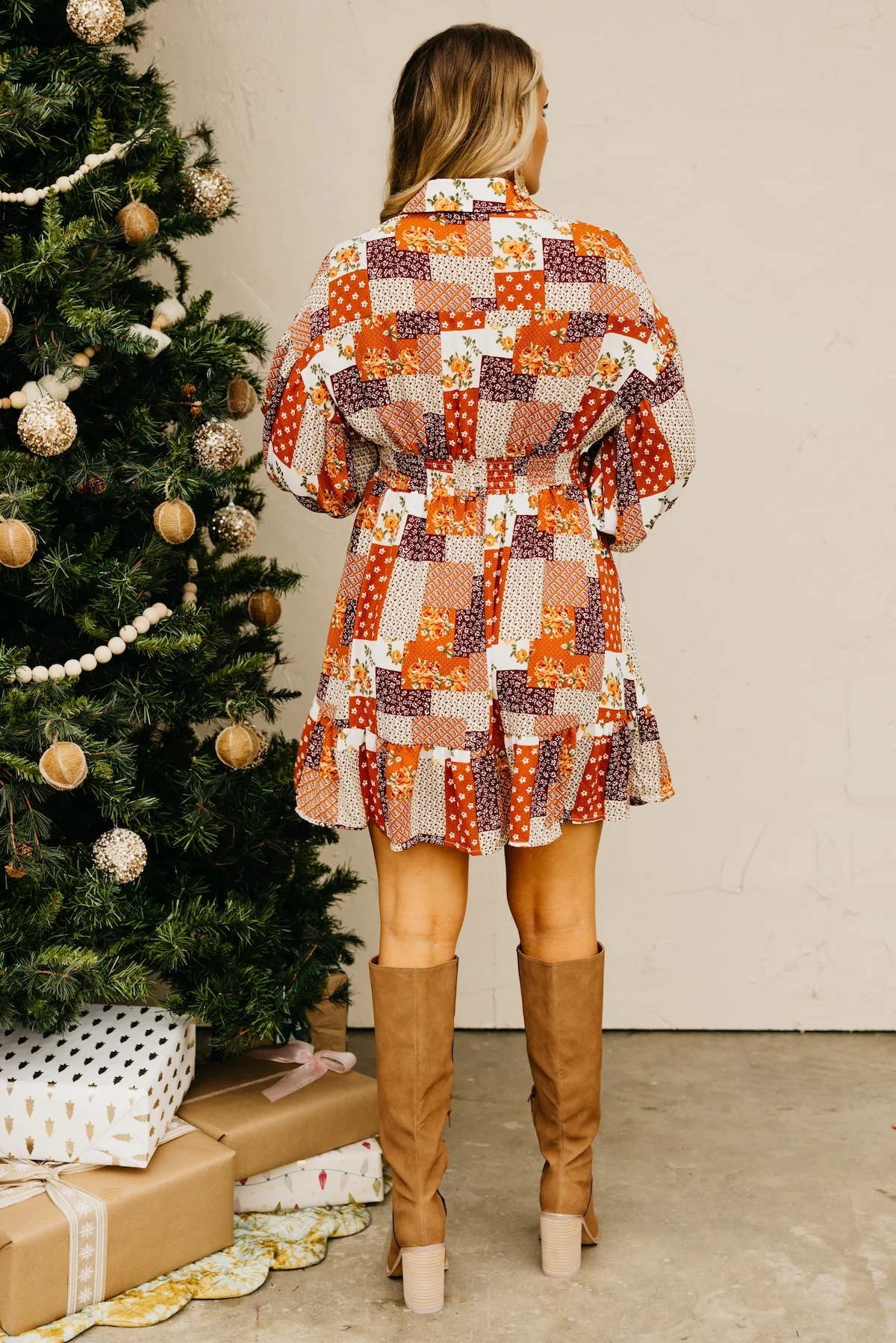 The Colton Boho Mini Dress - Image 12