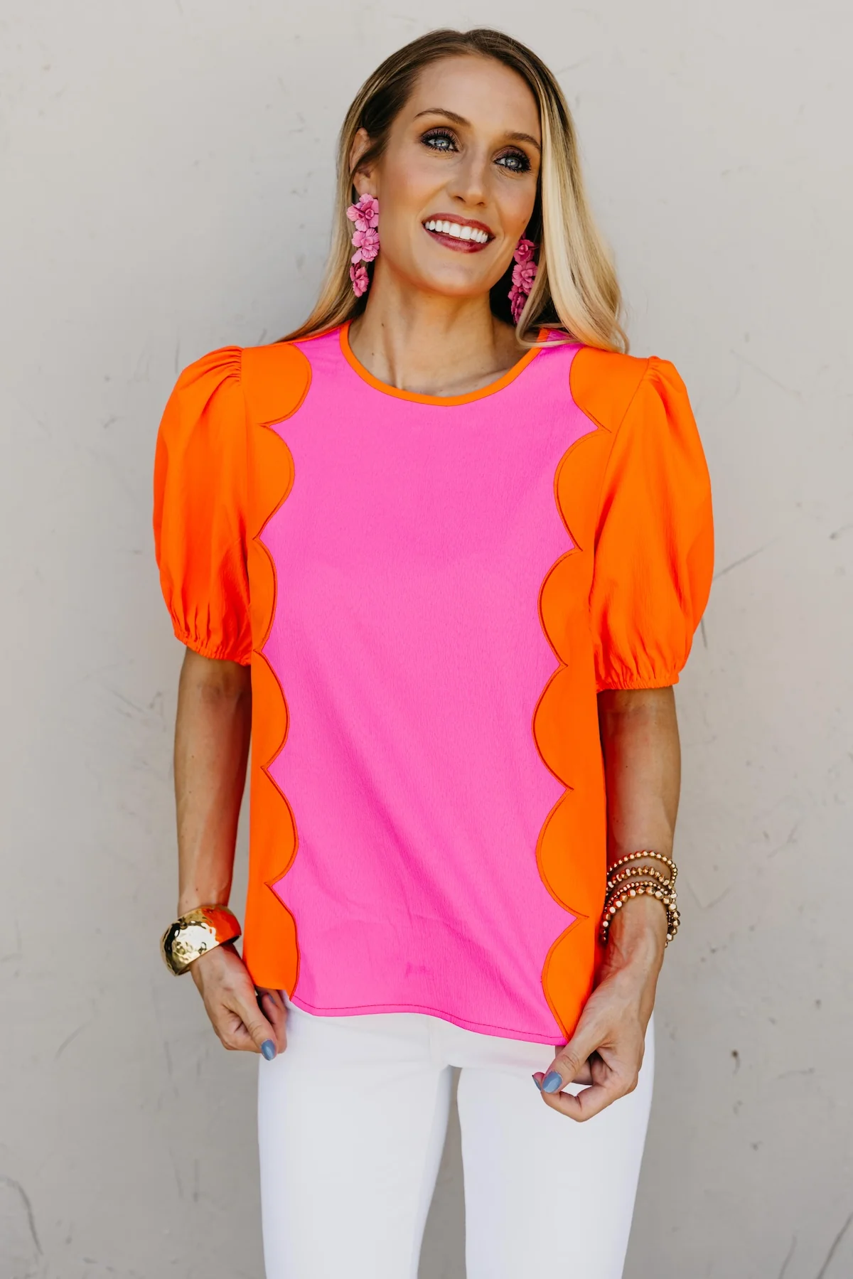 The Corey Puff Sleeve Blouse - Image 7