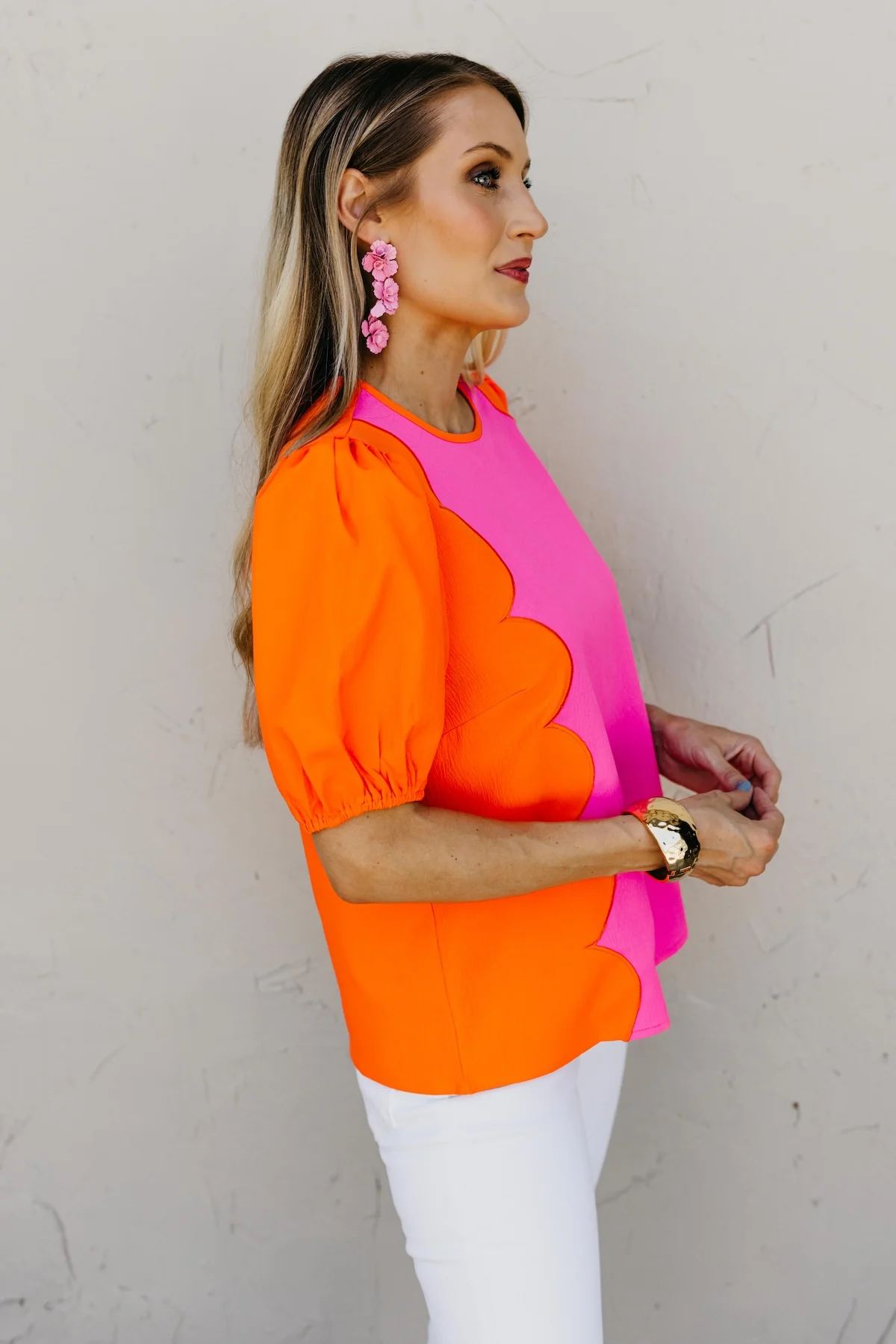 The Corey Puff Sleeve Blouse - Image 8