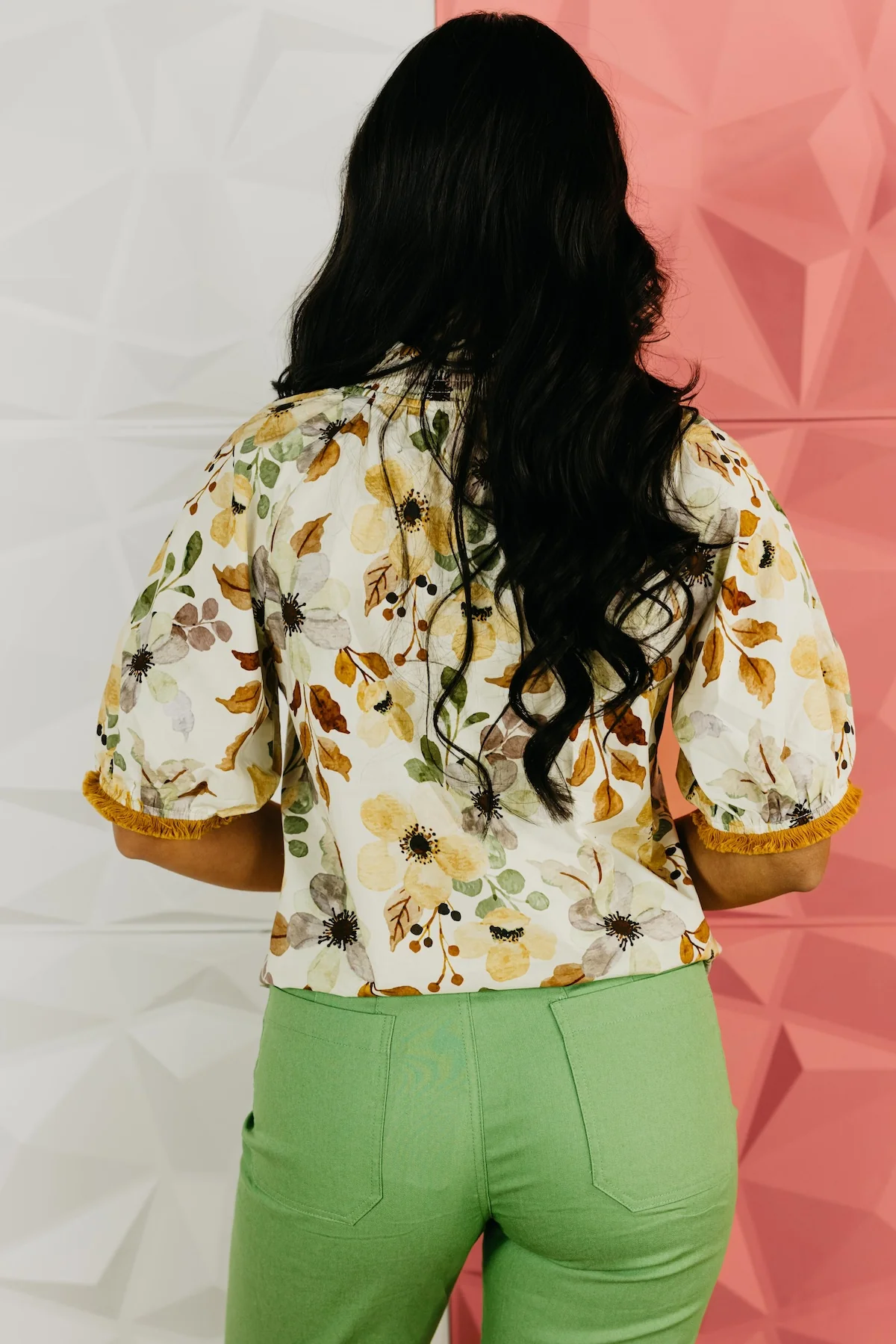 The Crystal Floral Print Top - Image 12