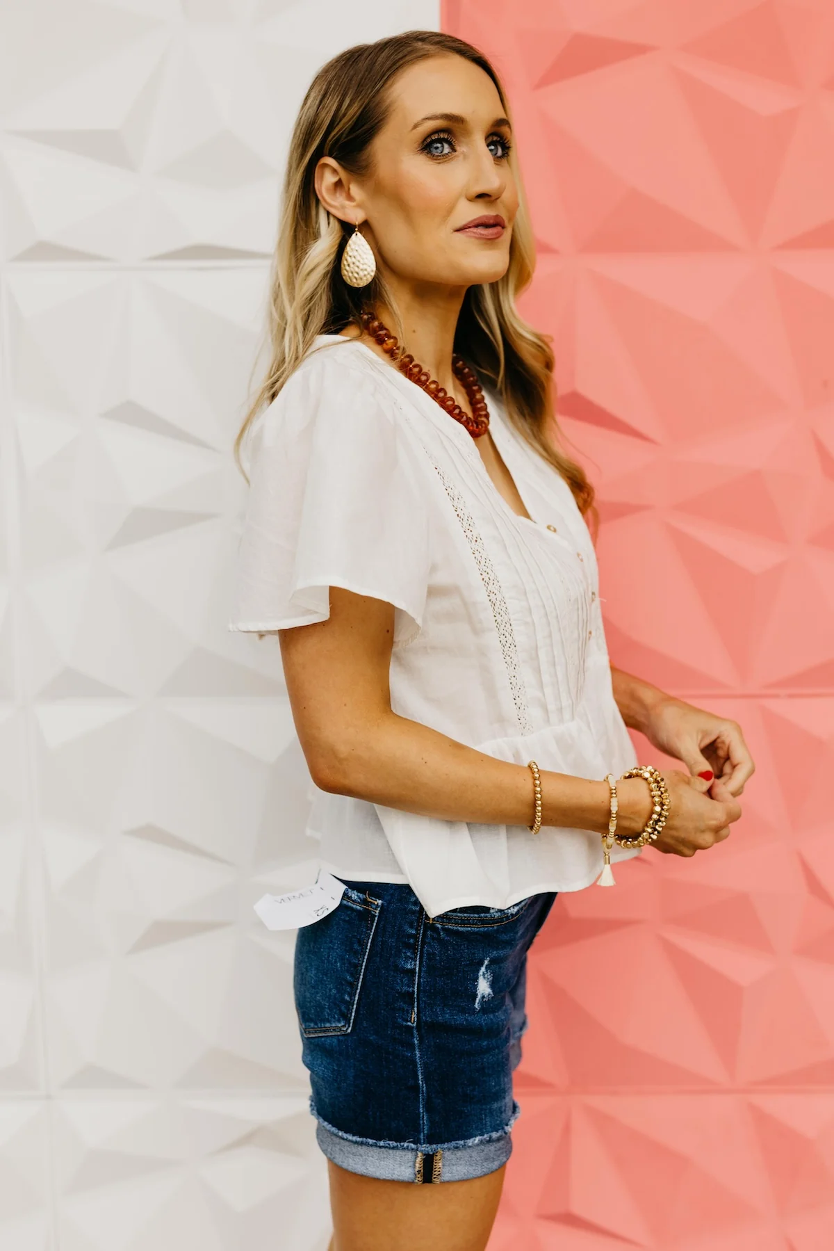 The Cyrus Flutter Sleeve Blouse - Image 6