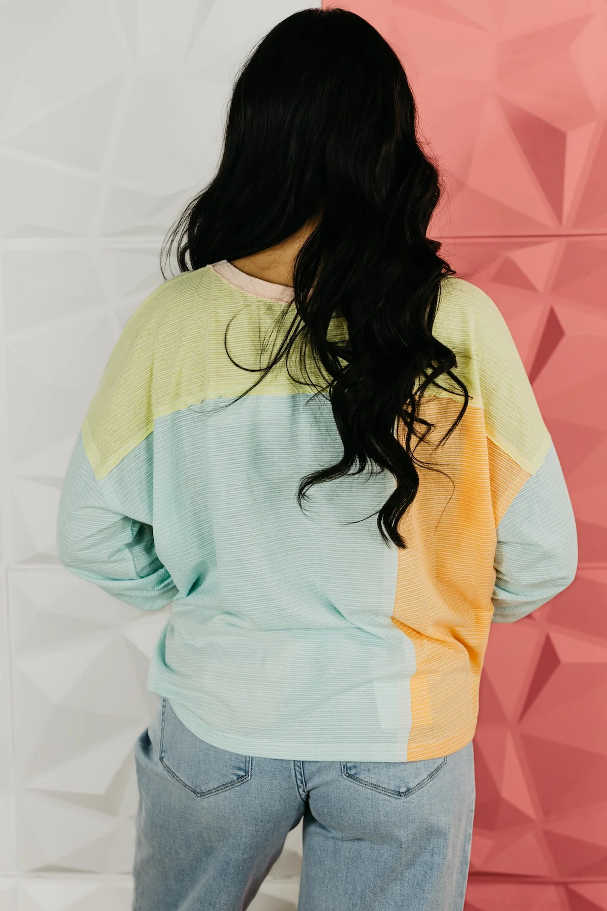 The Daisy Patch Color Block Top - Image 8
