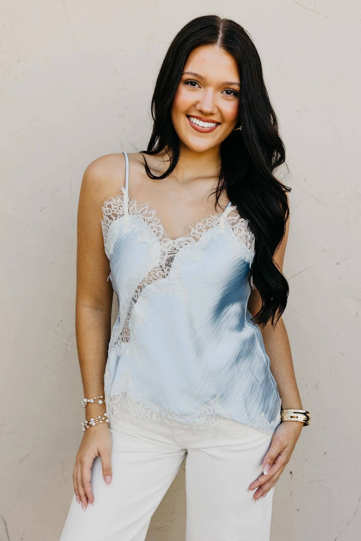 The Dakota Lace Trim Cami - Image 3