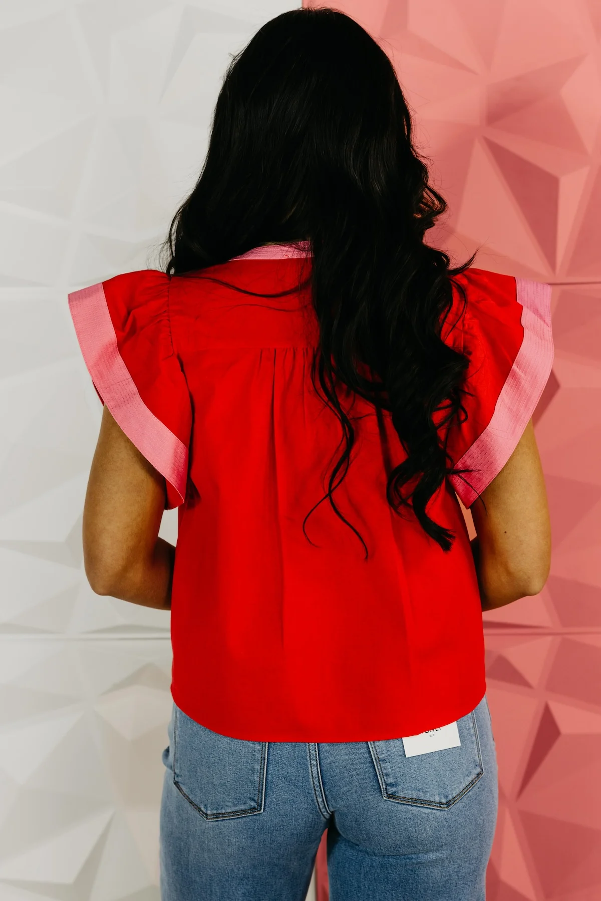 The Dallas Flutter Sleeve Top - Image 8