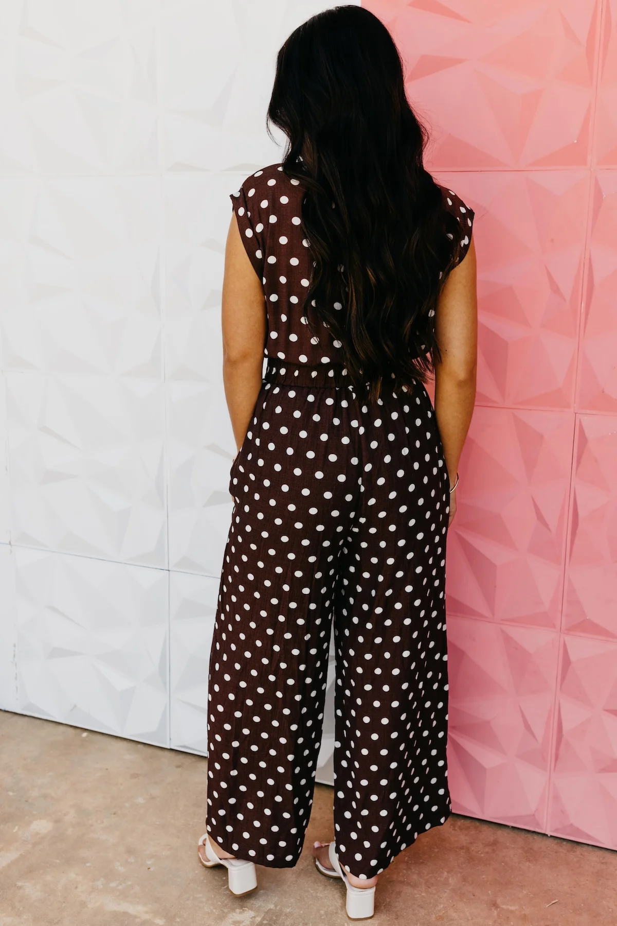 The Daphne Polka Dot Jumpsuit - Image 10