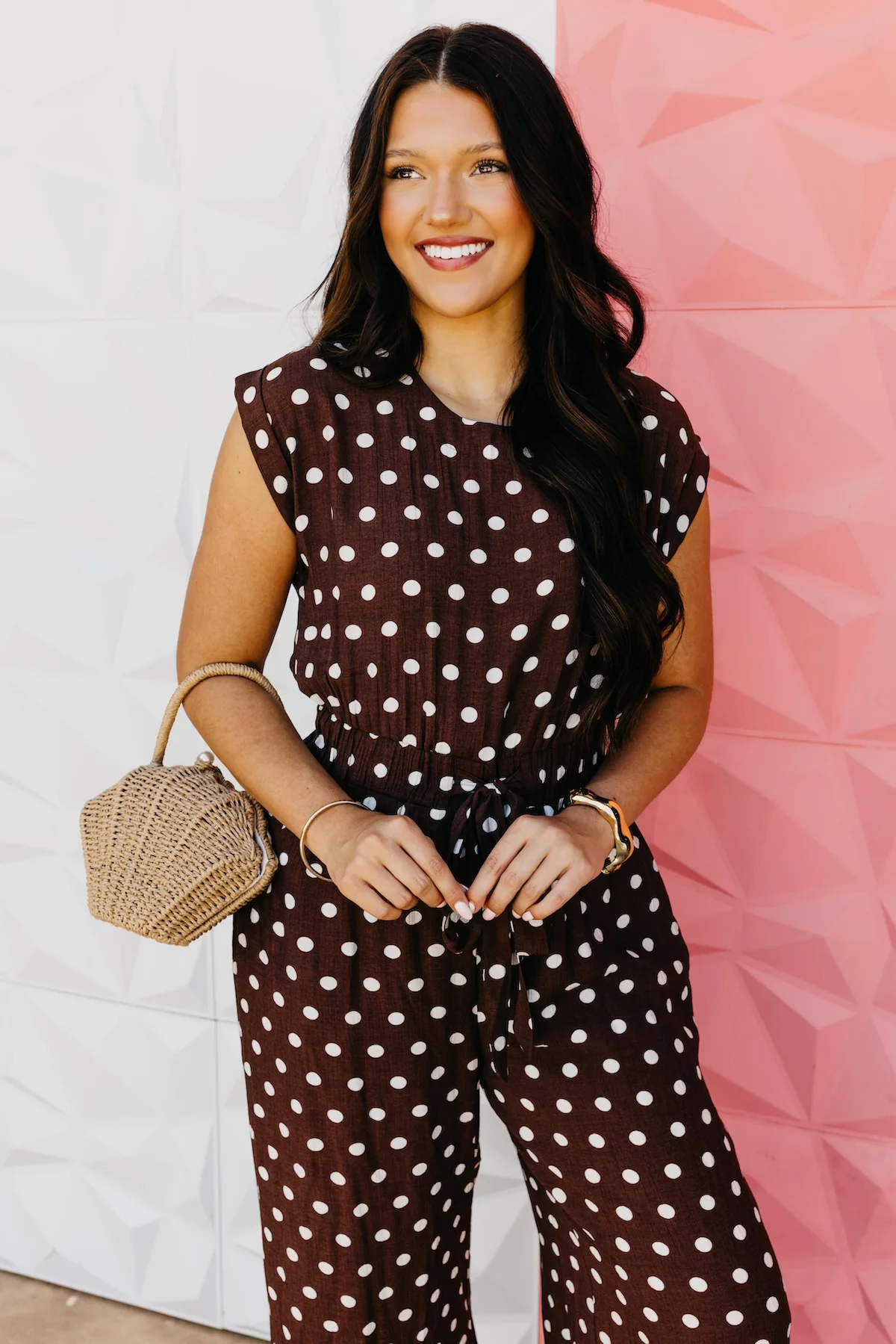 The Daphne Polka Dot Jumpsuit - Image 3