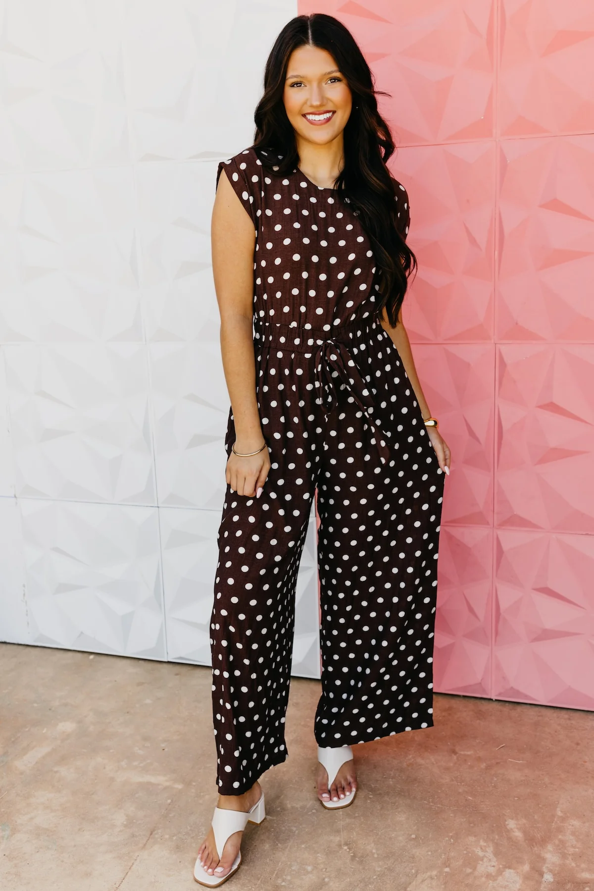 The Daphne Polka Dot Jumpsuit - Image 4