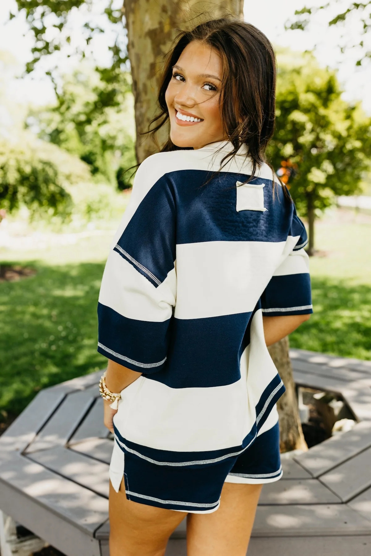 The Dax Half Zip Raglan Knit Top - Image 8