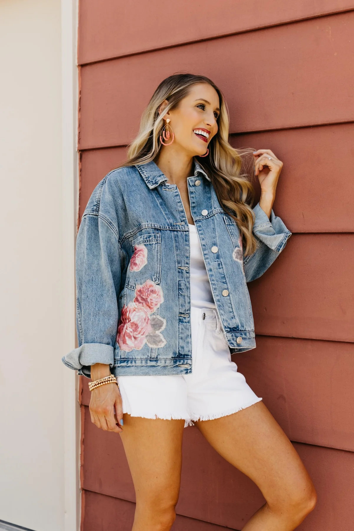 The Derrick Flower Patch Jacket - Image 6