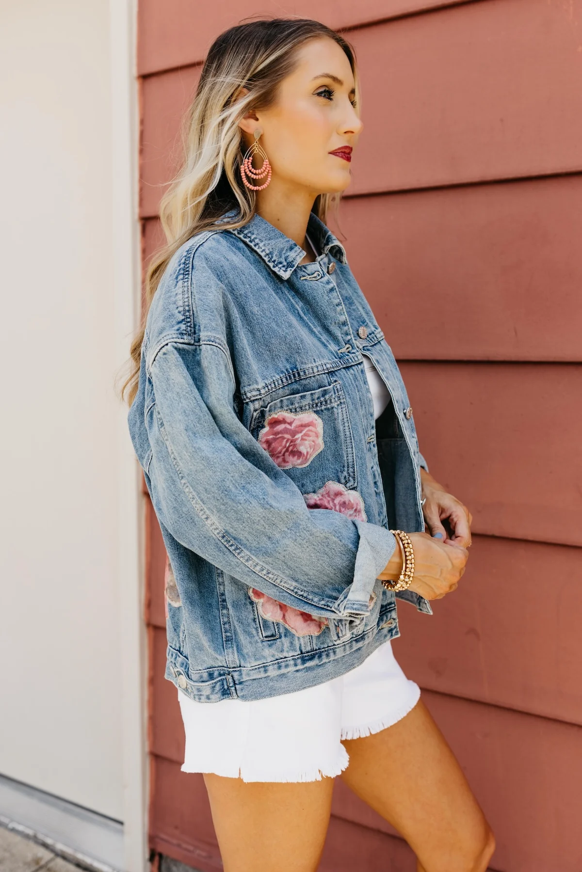 The Derrick Flower Patch Jacket - Image 8
