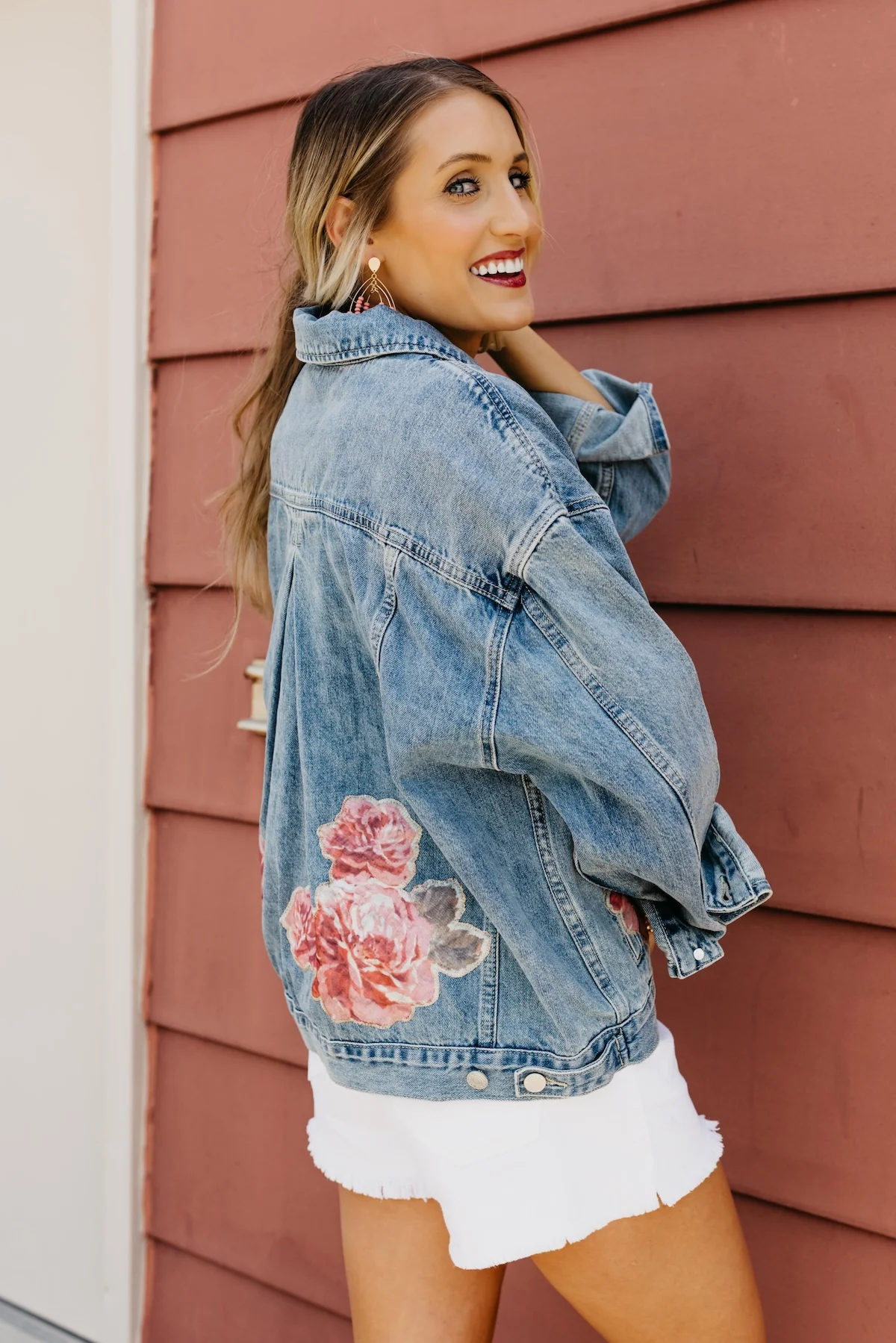 The Derrick Flower Patch Jacket - Image 9