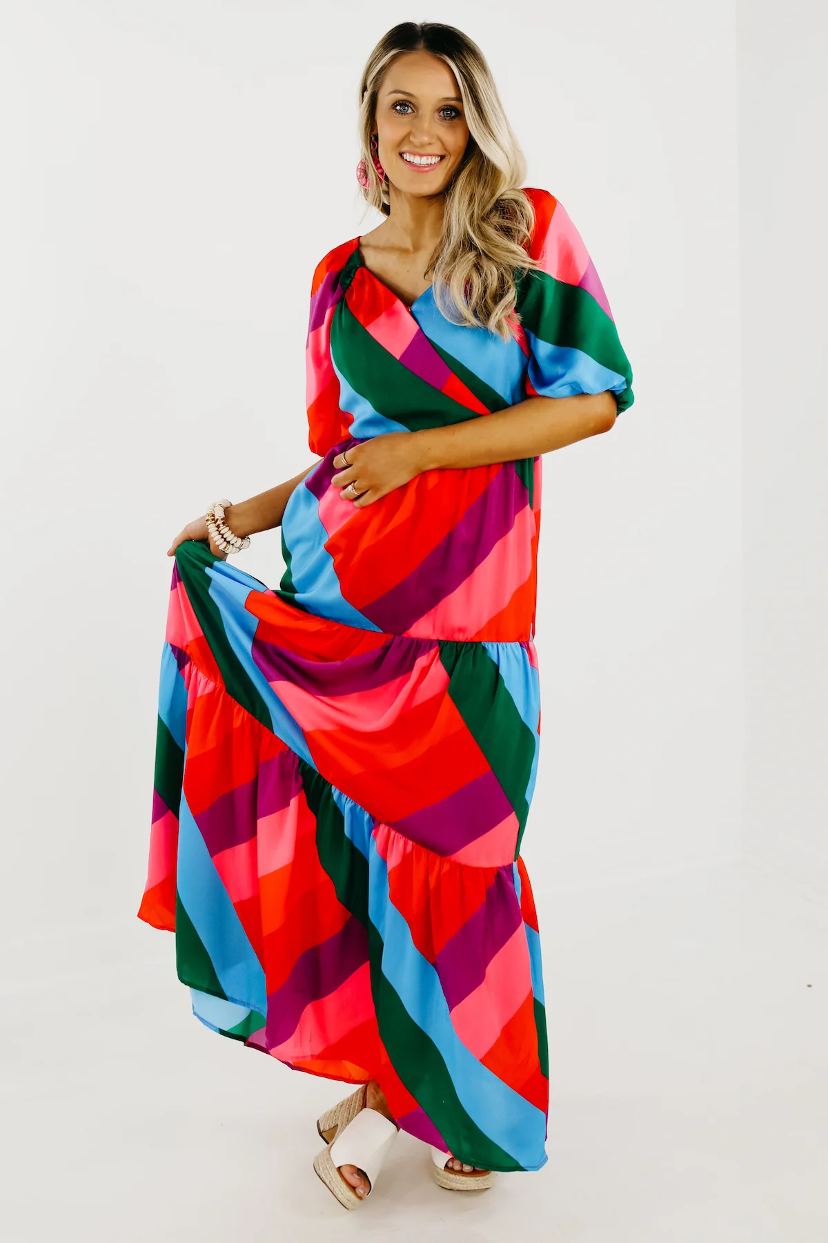 The Diana Tiered Ruffle Maxi Dress - FINAL SALE - Image 10