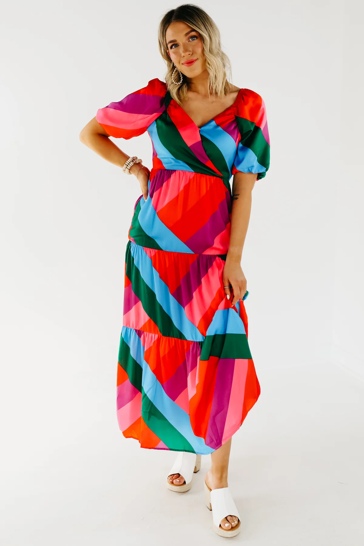 The Diana Tiered Ruffle Maxi Dress - FINAL SALE - Image 5