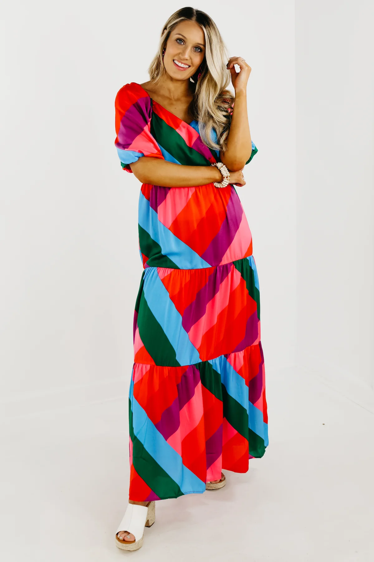 The Diana Tiered Ruffle Maxi Dress - FINAL SALE - Image 7
