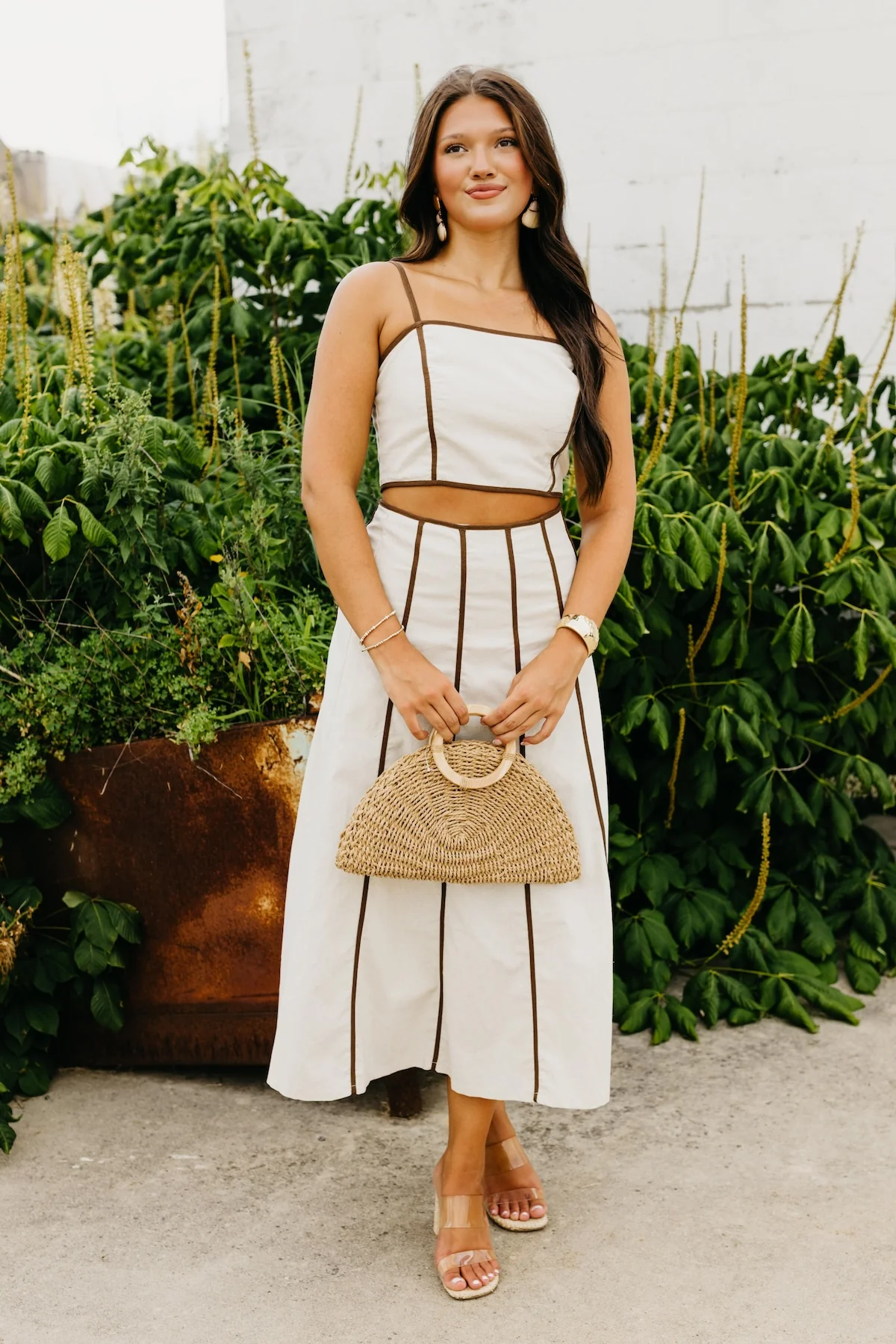 The Drake Linen Binding Crop Top - Image 5