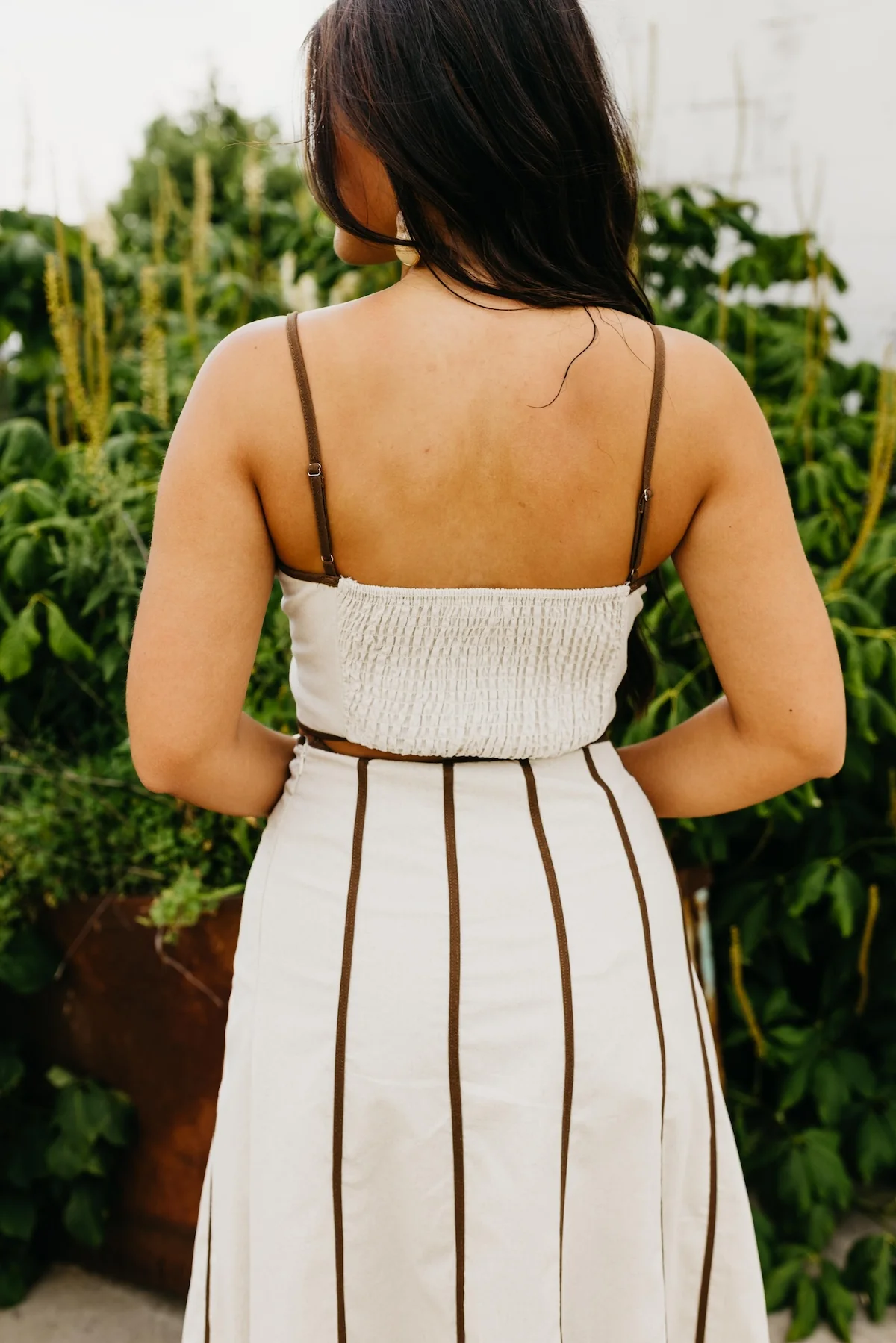 The Drake Linen Binding Crop Top - Image 9