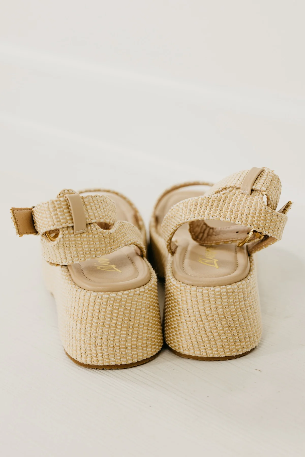 The Eda Raffia Platform Sandal - Image 3