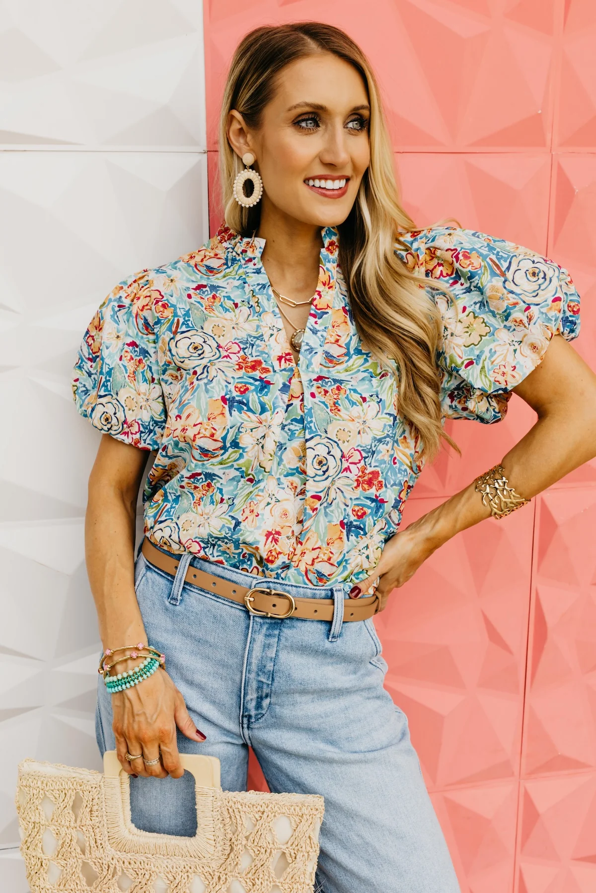 The Edgar Puff Sleeve Blouse - Image 3