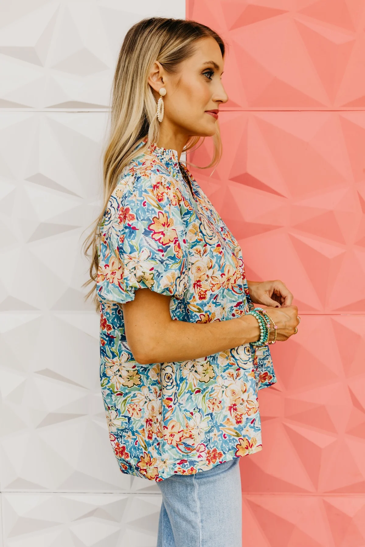 The Edgar Puff Sleeve Blouse - Image 8
