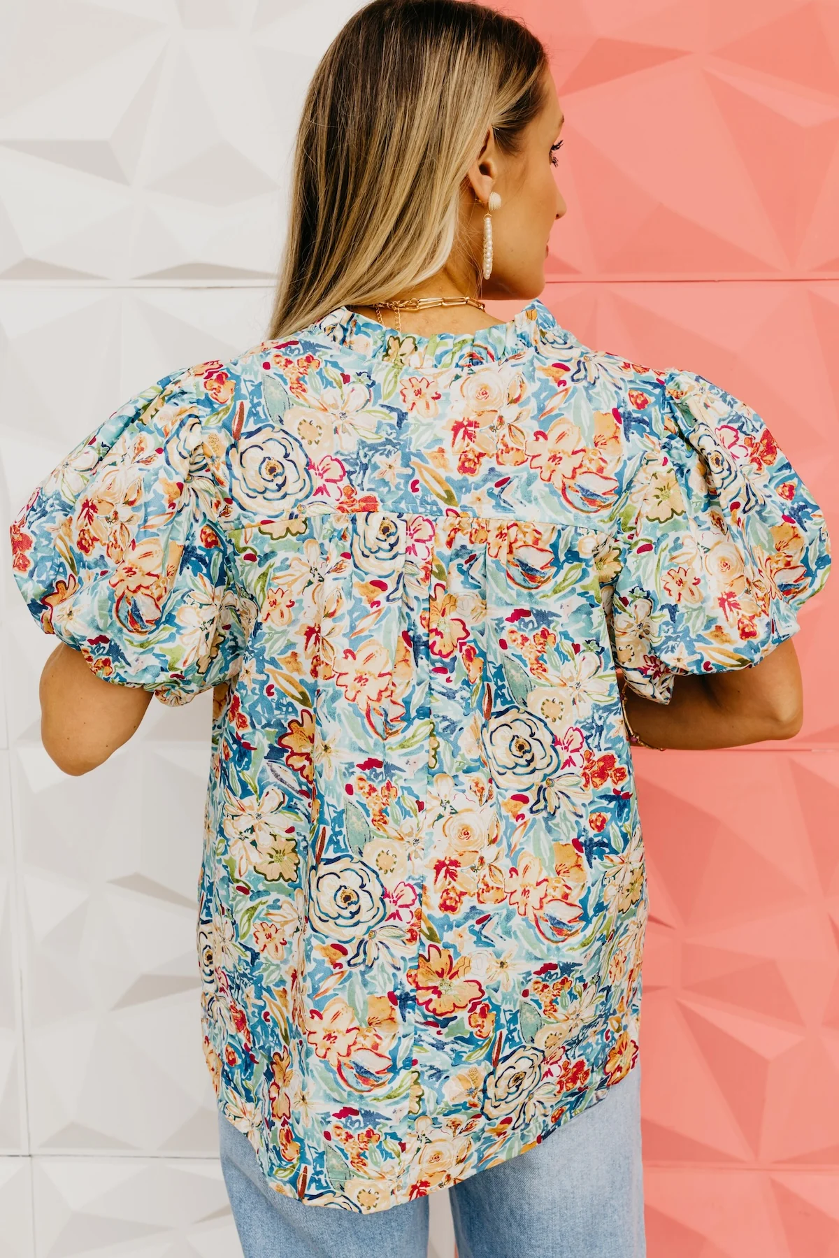 The Edgar Puff Sleeve Blouse - Image 9