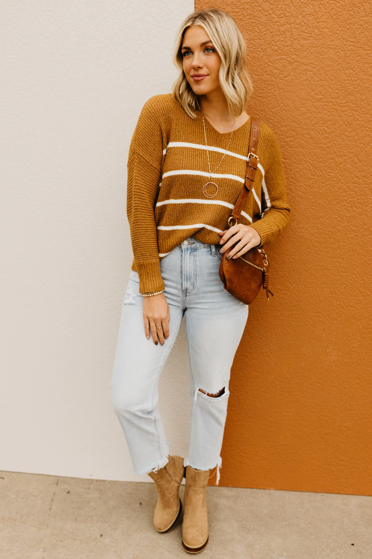 Wishlist | The Eileen Striped Dolman Sweater  - FINAL SALE - Image 2