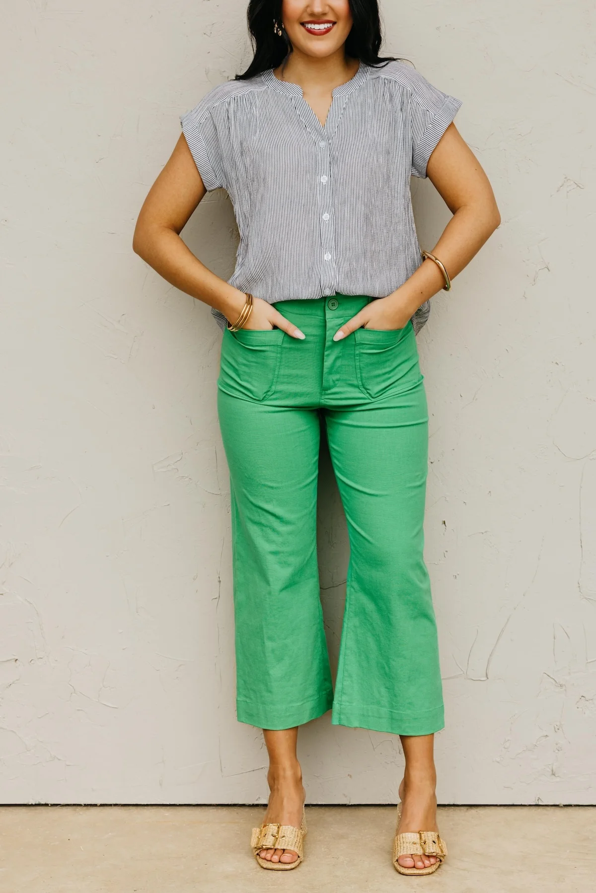 The Eliza Stretchy Trouser Pants - Image 5