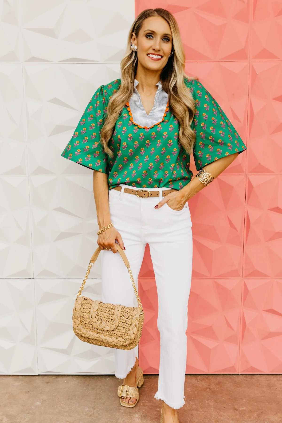 The Ellie Wavy Trim Top - Image 4