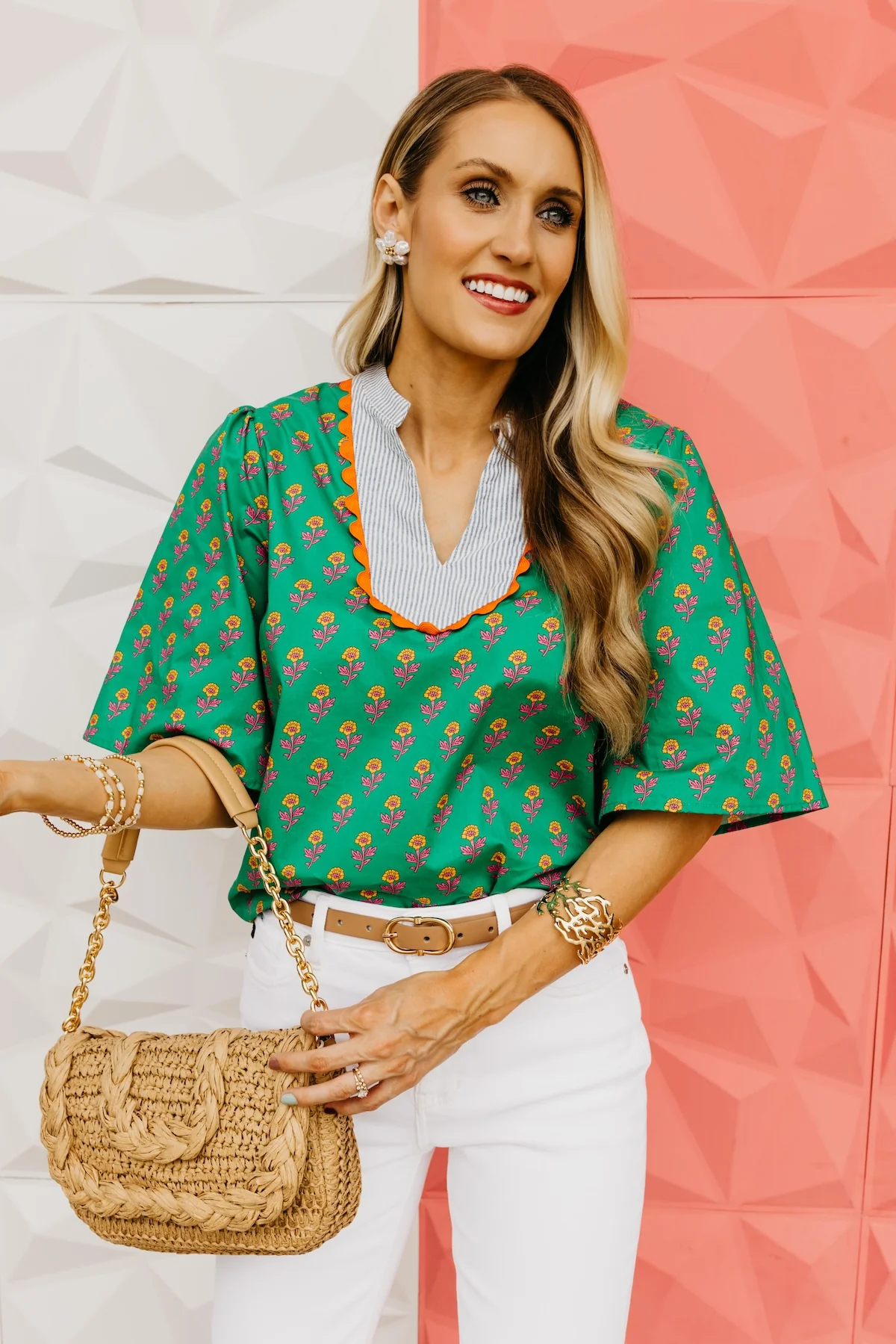 The Ellie Wavy Trim Top - Image 7