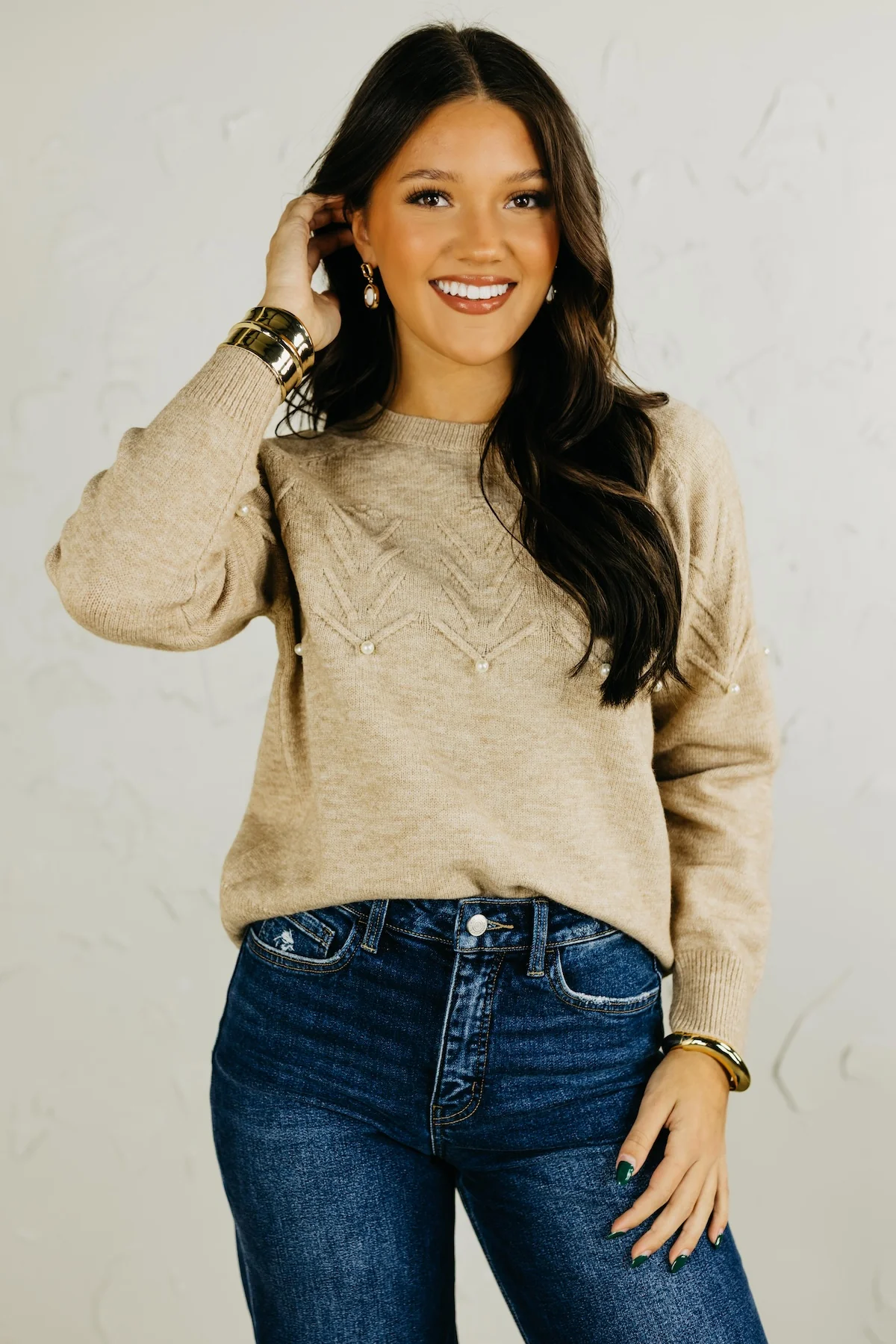 The Emerson Pearl Pullover Sweater - Image 4