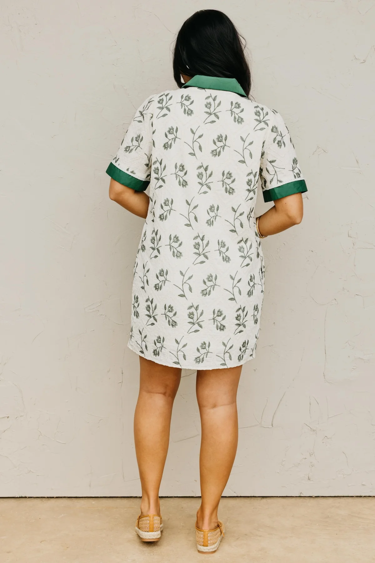 The Eric Embroidered Mini Dress - Image 10