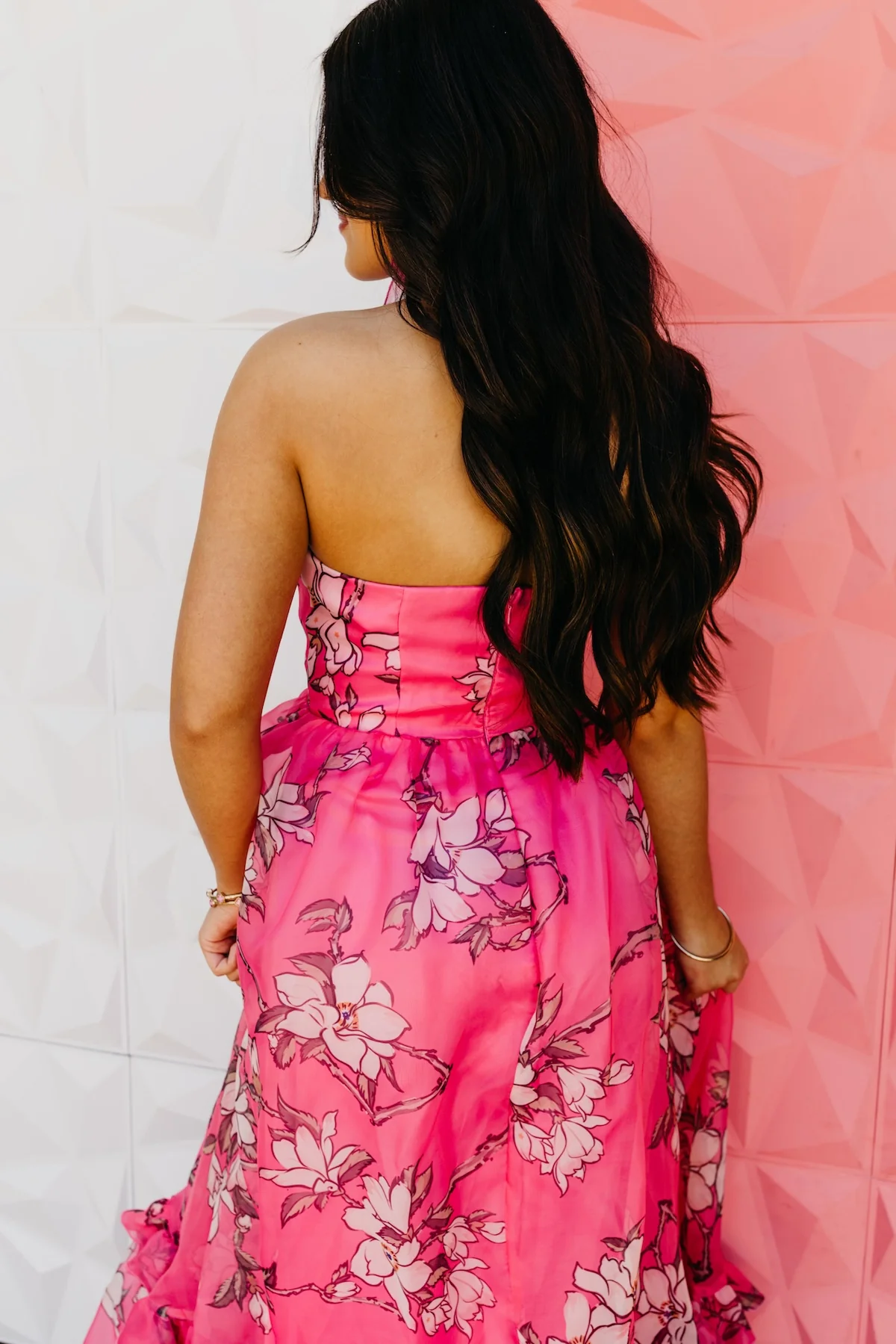 The Erik Floral Ruffled Maxi Dress - Image 8