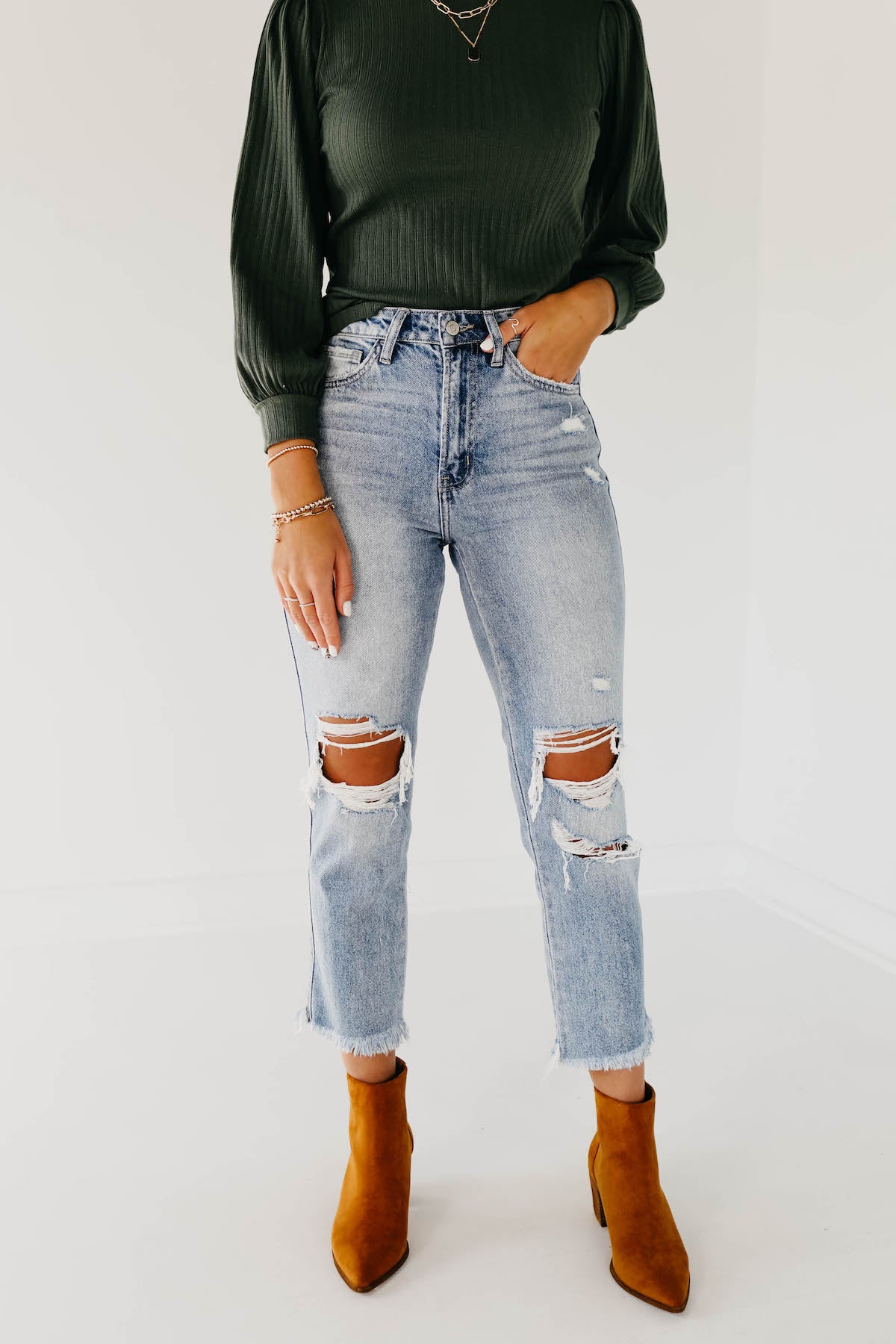 Flying Monkey || The Essie Vintage Relaxed Straight Leg Jean - Image 24