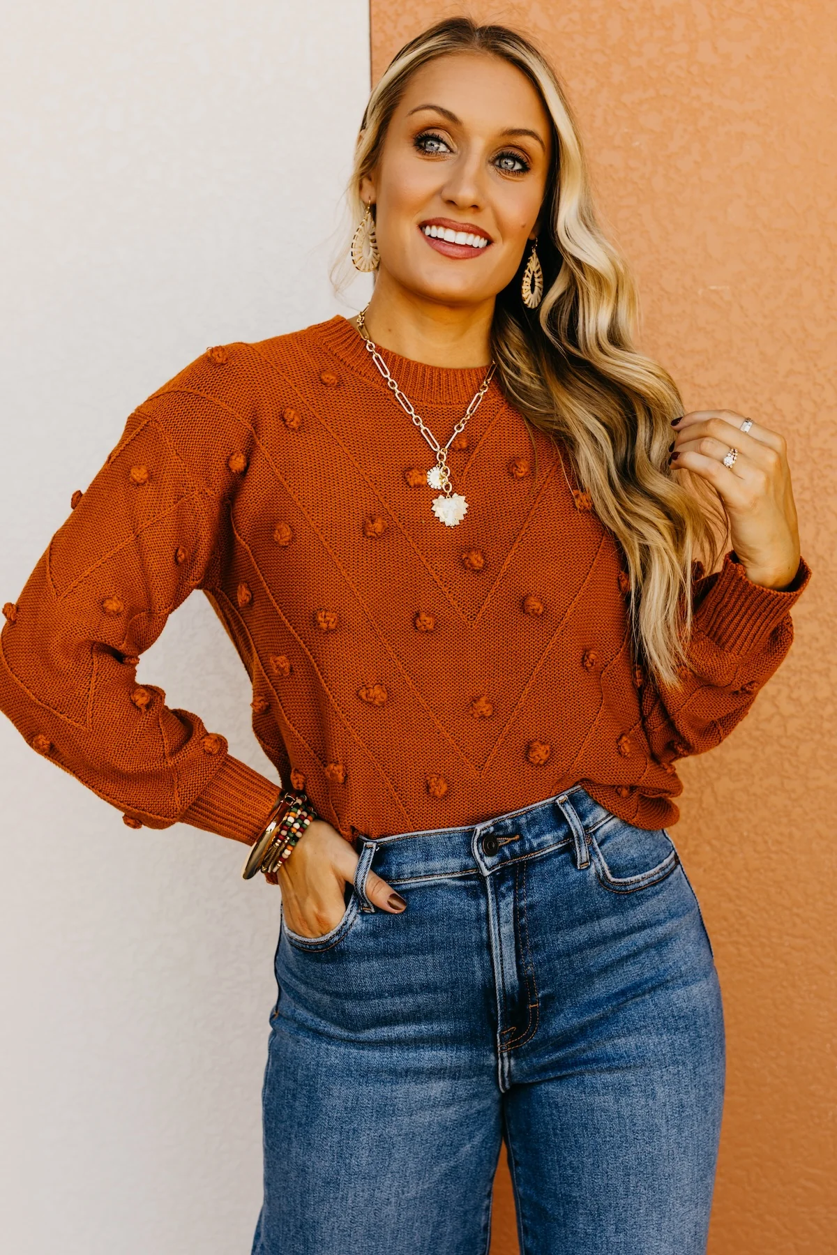 The Evalyn Pom Detail Sweater - Image 5