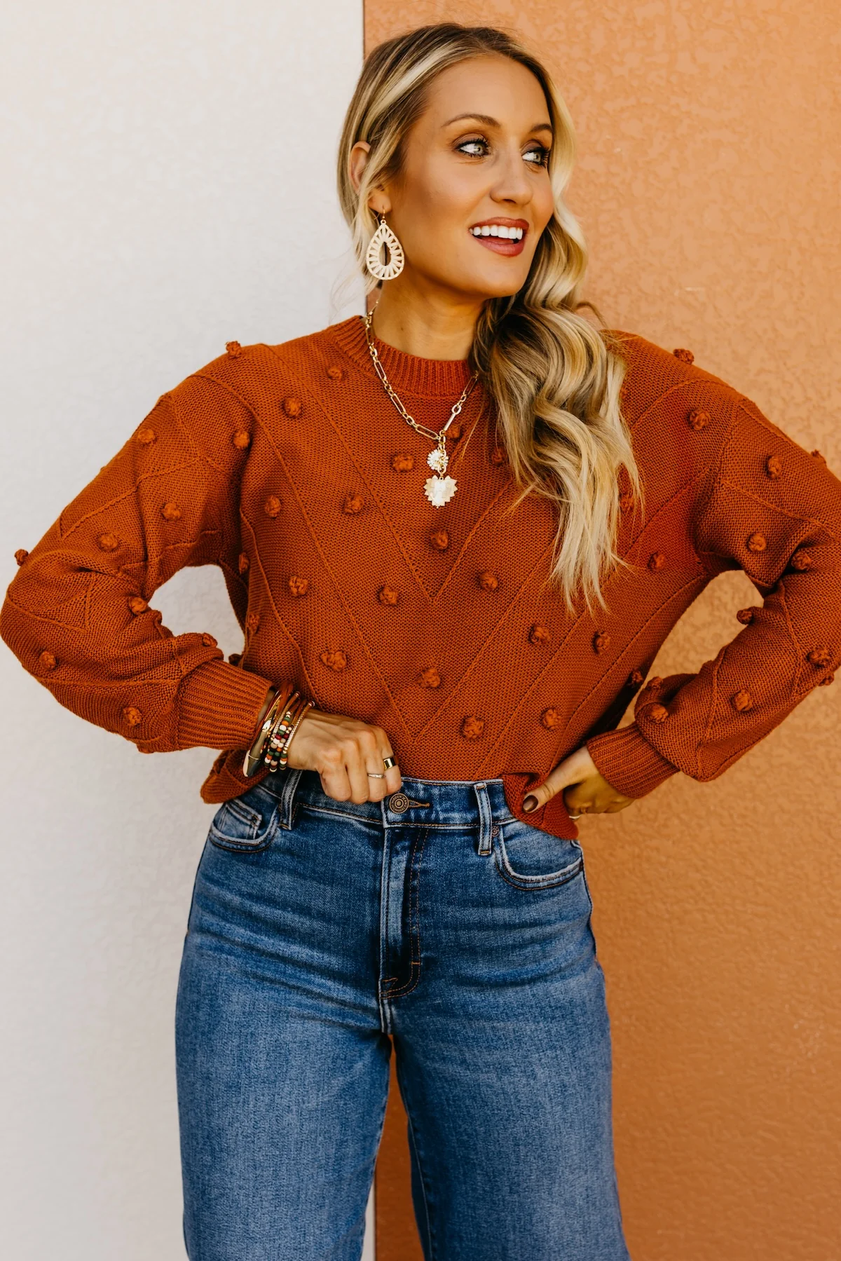 The Evalyn Pom Detail Sweater - Image 7
