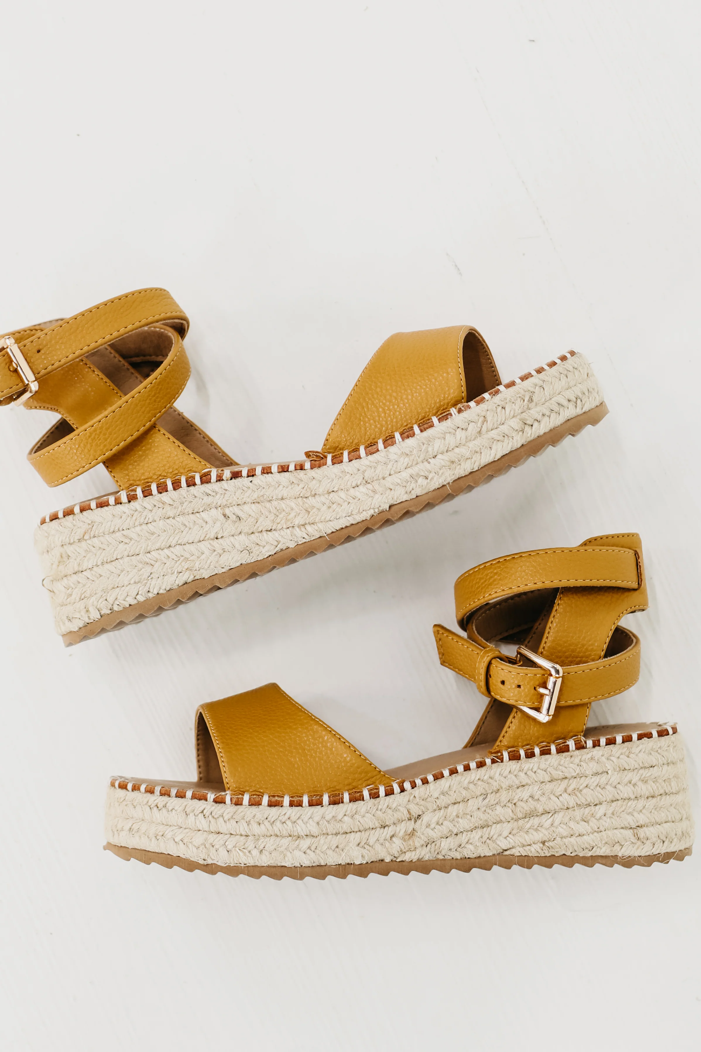 The Everly Platform Sandal - Lt Camel - FINAL SALE - Image 2